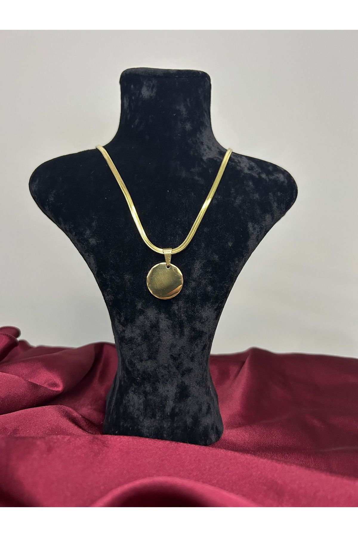 Panem Accessories GOLD AY IŞIĞI ÇELİK ZİNCİR KOLYE