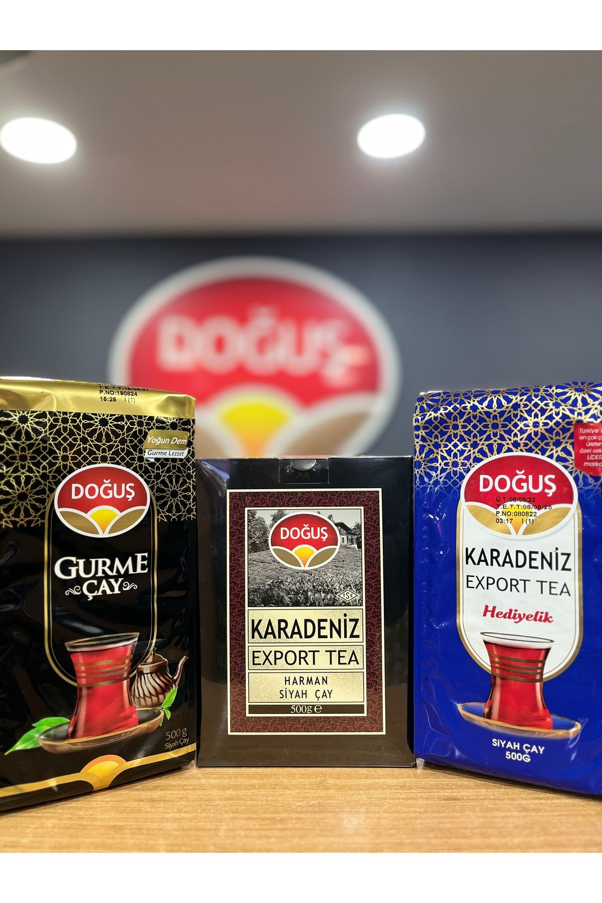 Doğuş Çay Gurme+kutu export+hediyelik export 500 gr