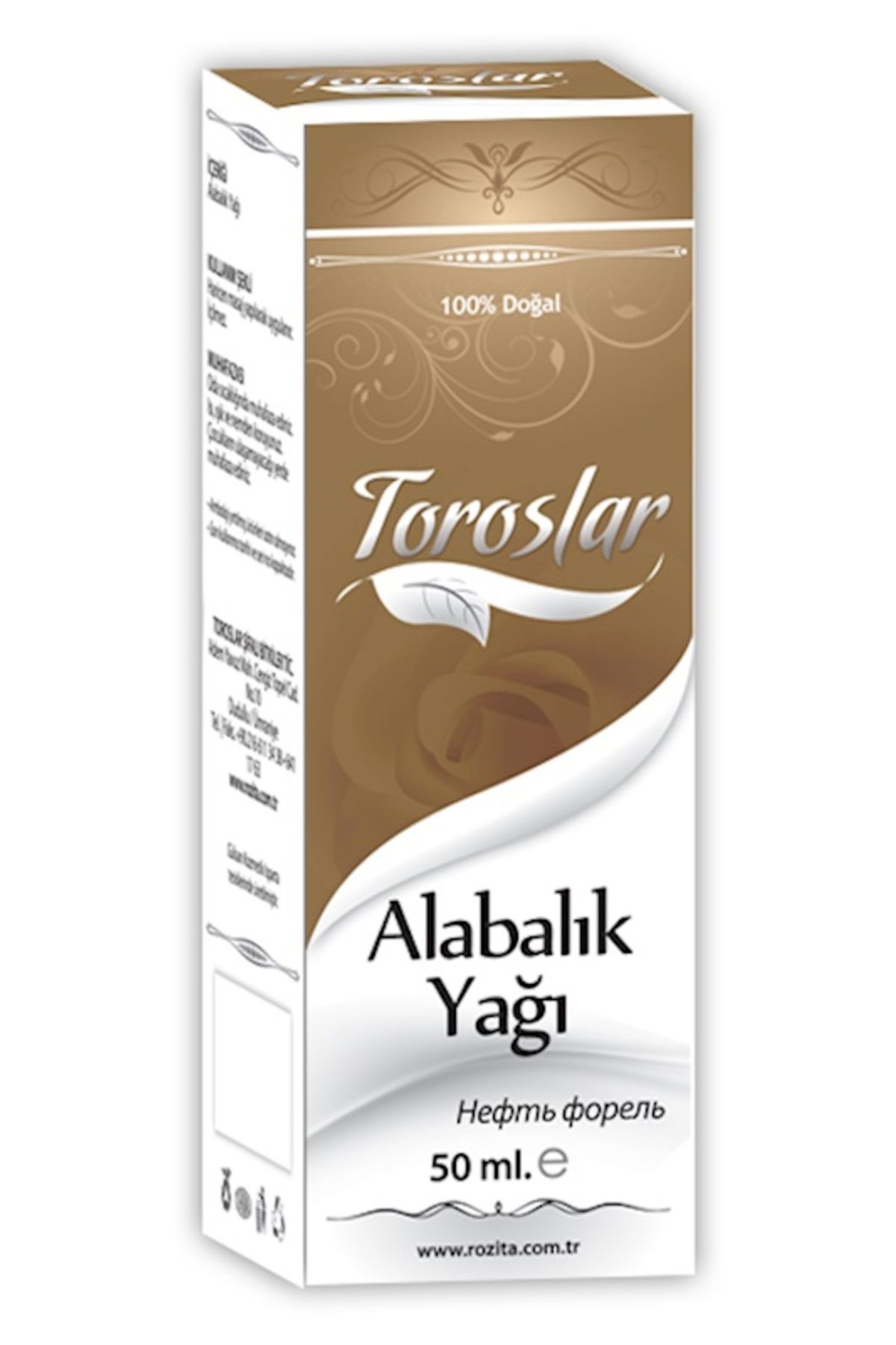 ALTIN TOROSLAR Alabalık Yağı 50 ML