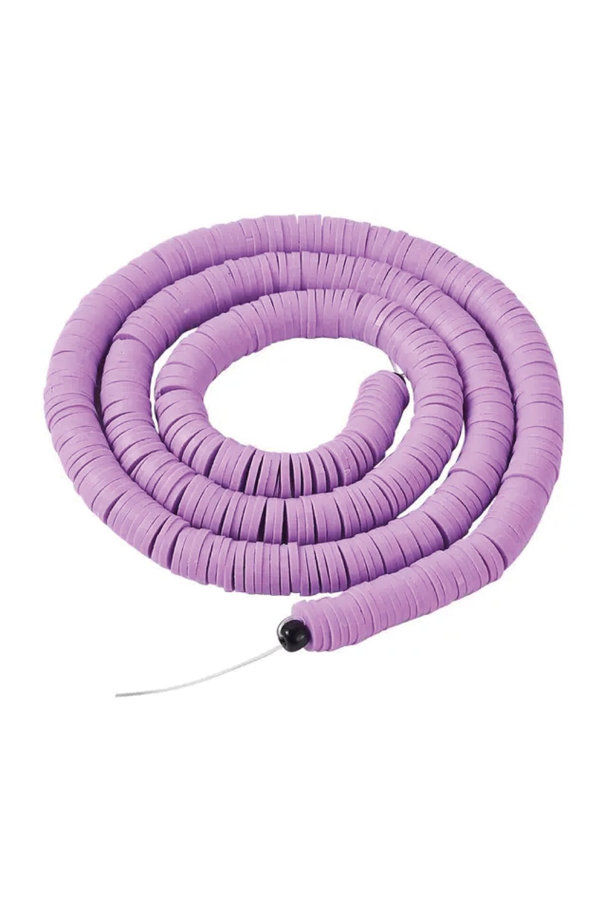 Caglar Accessories 4 Adet 6mm Renkli Polimer Kil Fimo Boncuk Dizisi,40cm Hamur Boncuk Fimo Dizi