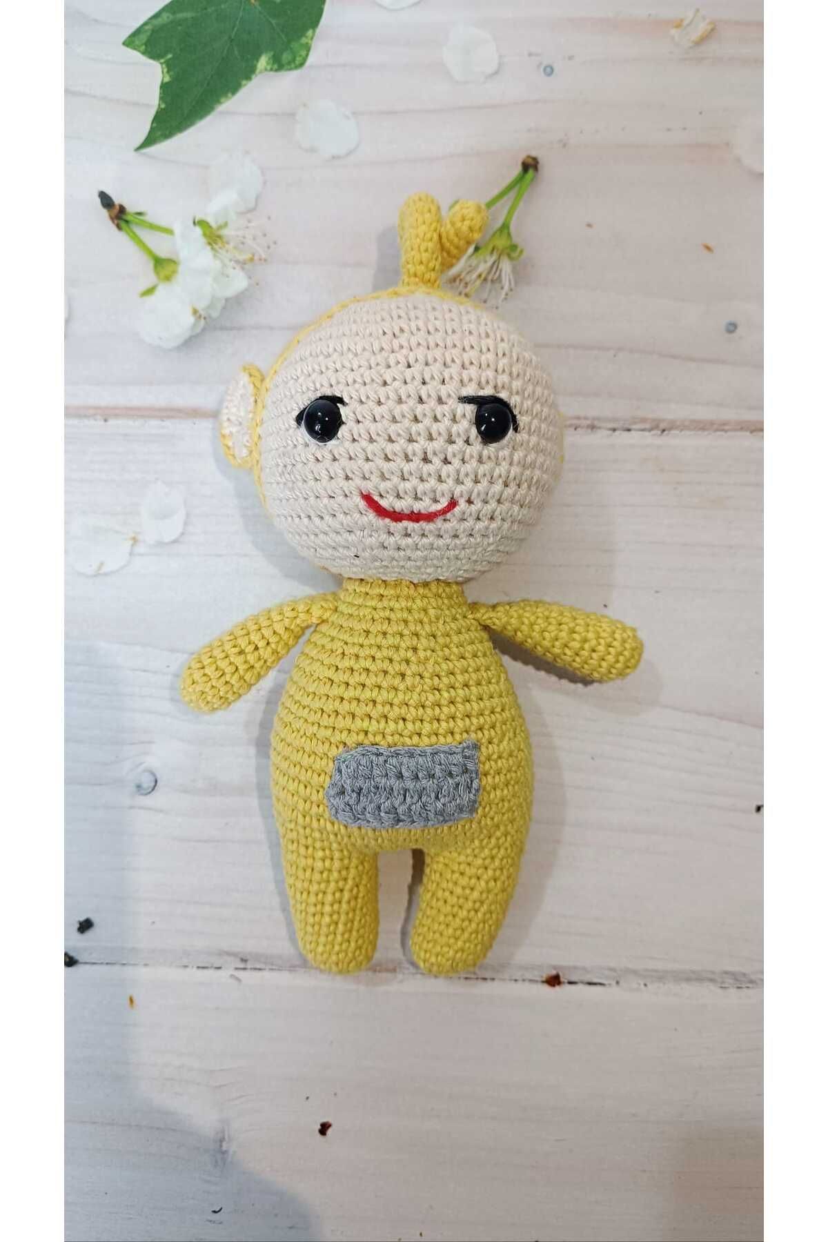 KREATİF TASARIM Amigurumi Telatabiler Laa-Laa Oyuncak Bebek