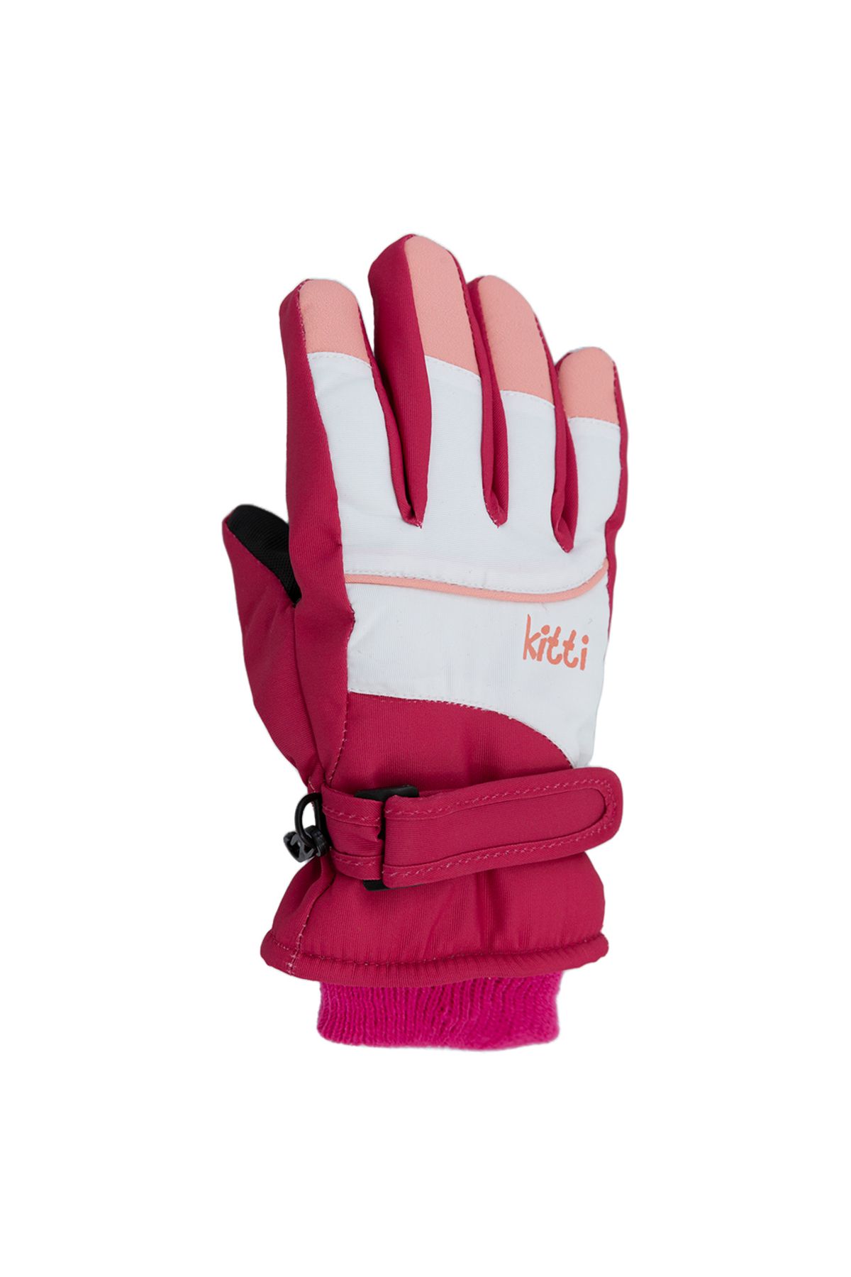 Aware Time-Kitti 4-8 Years Waterproof Girl's Snow Ski Gloves 1