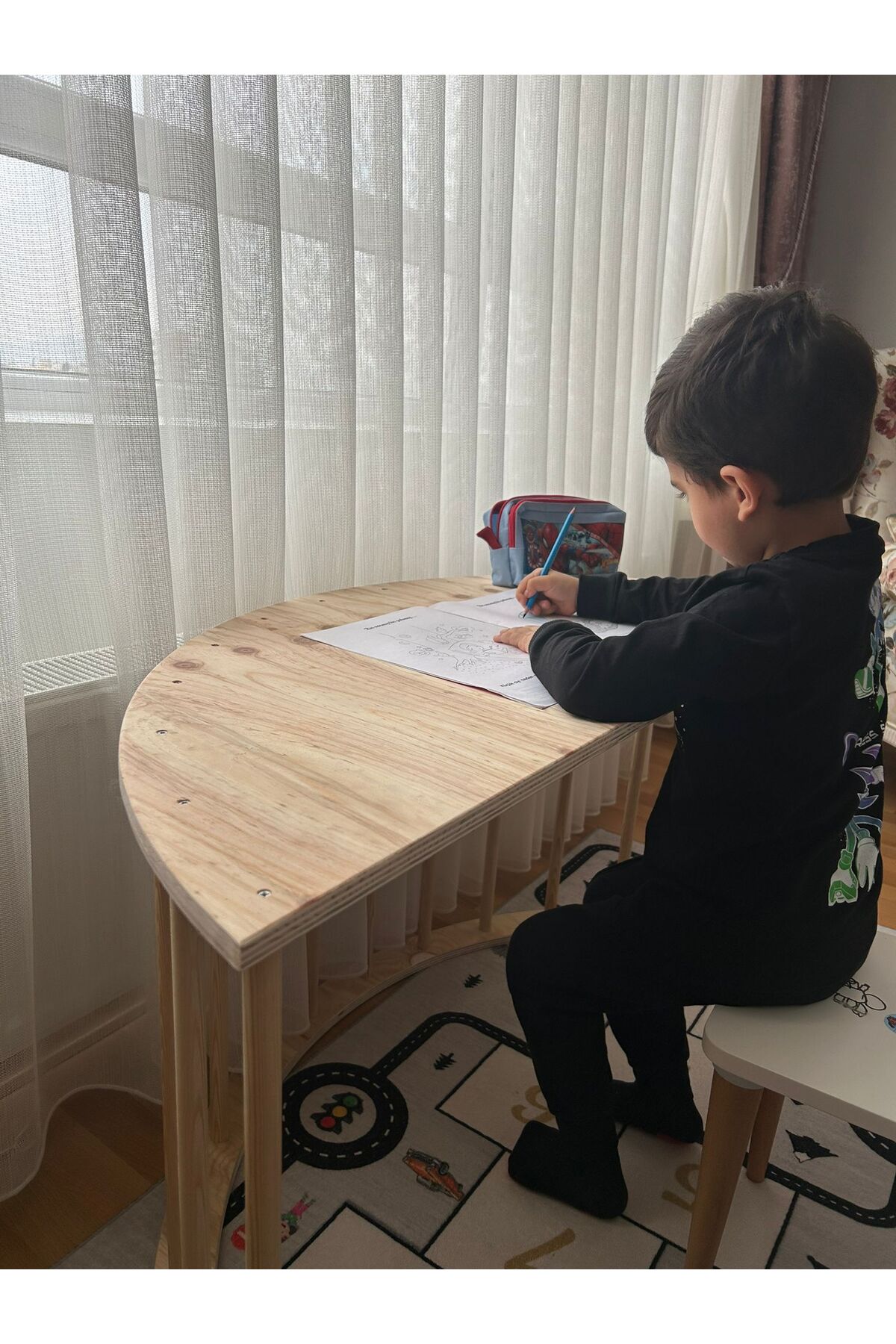 Baby Kinder Montessori Tırmanma Kemeri, Aktivite ve Oyun Alanı, Salıncak, Masa ve Oyuncak Organizeri fotoğrafı 4 (önizleme)