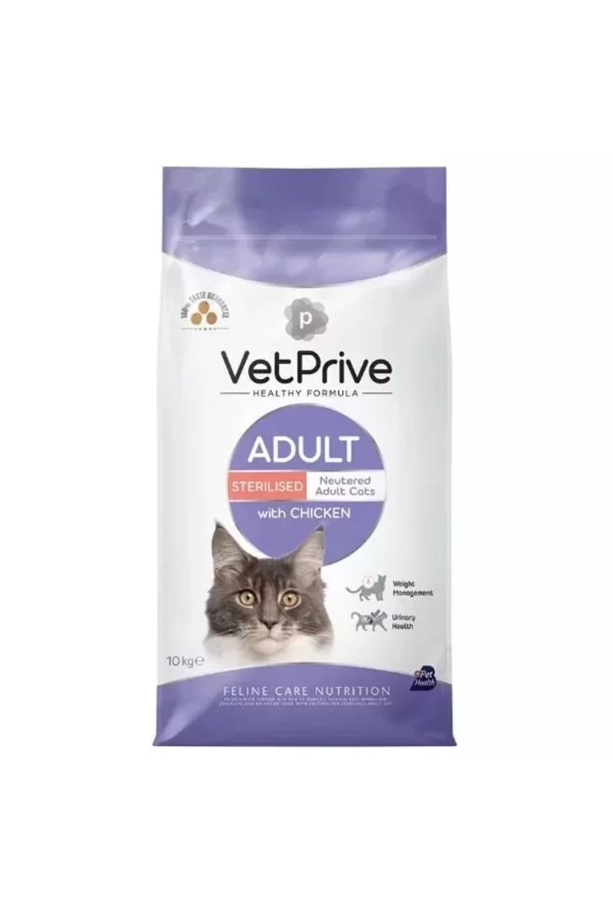 TREND Vet Prive Tavuklu Kısırlaştırılmış Kedi Maması 10 Kg