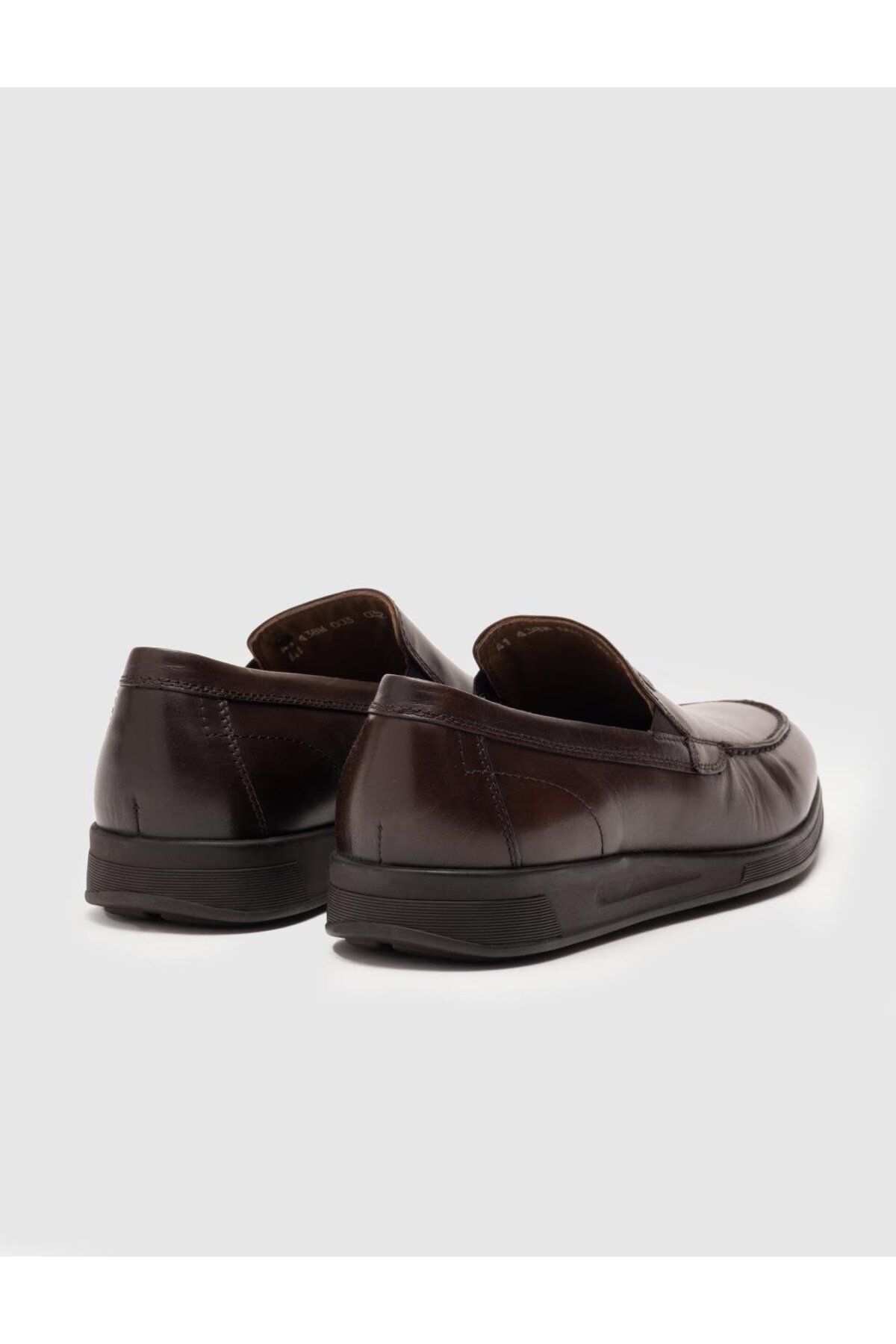 Cabani-Genuine Leather Brown Men's Casual Shoes 3