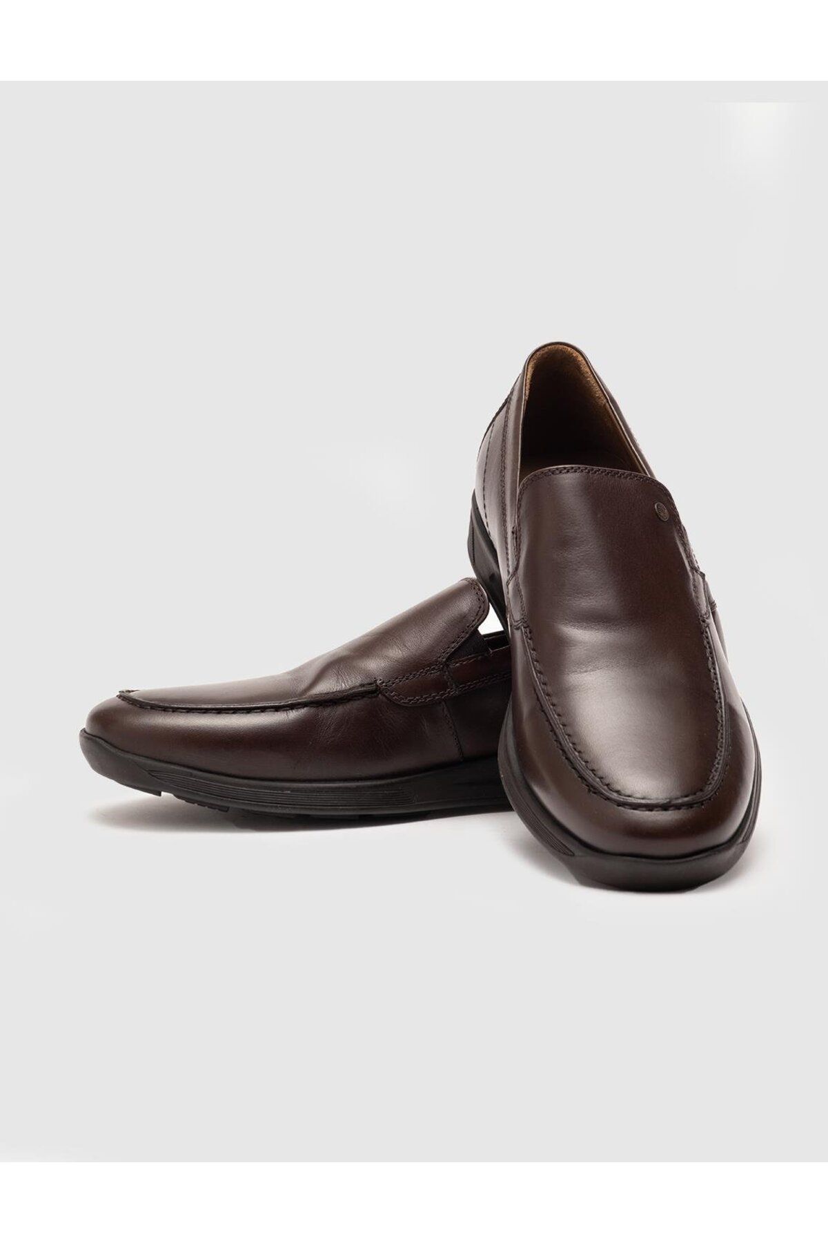 Cabani-Genuine Leather Brown Men's Casual Shoes 4