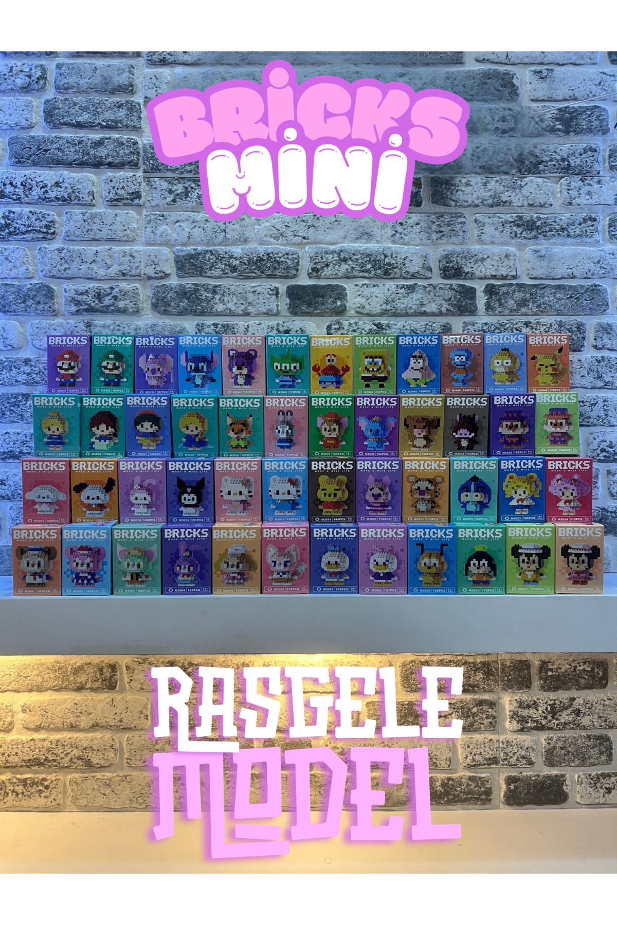 Bricks Mini Rasgele Model