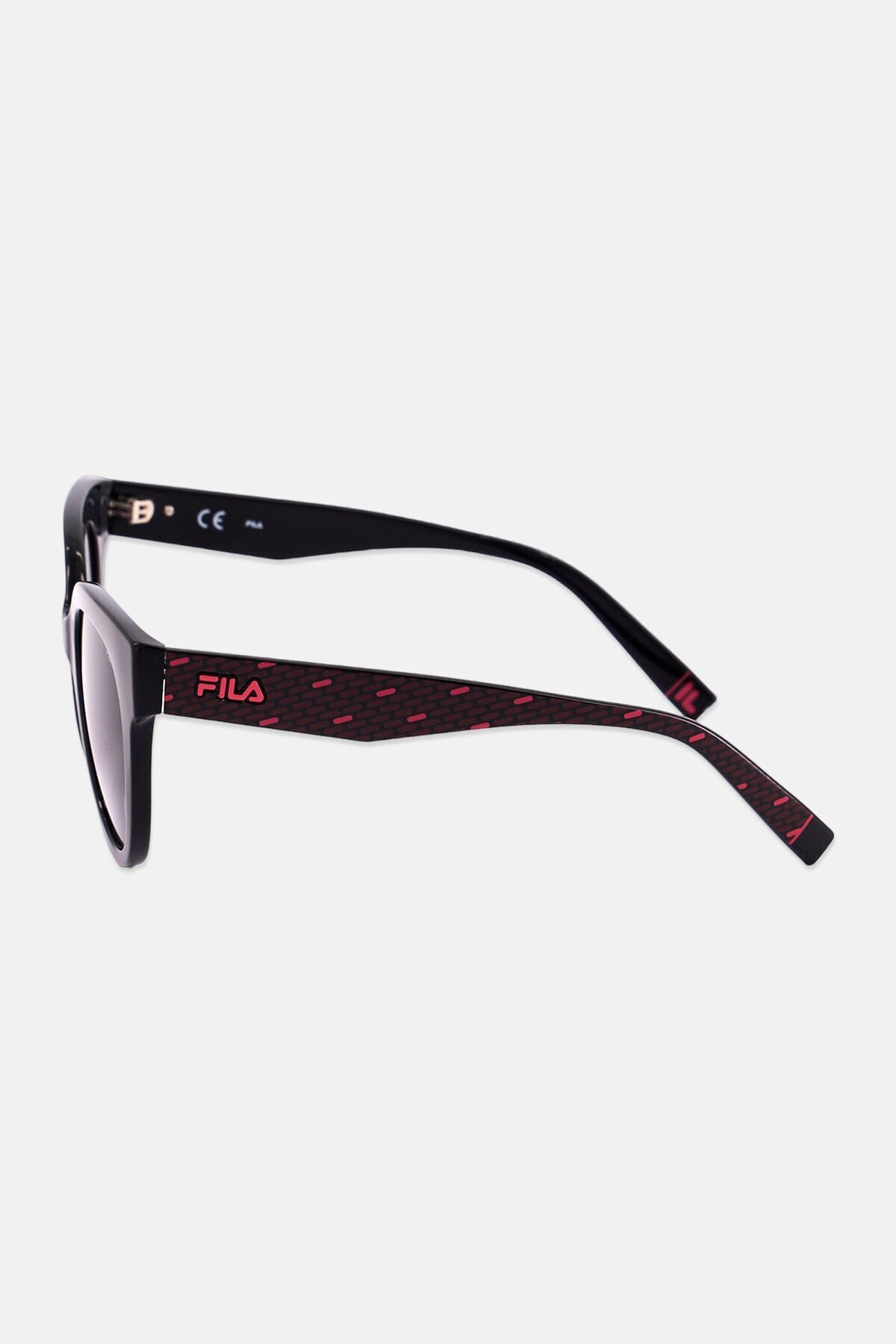 Fila-Women SFI119 Round Sunglasses, Black 3