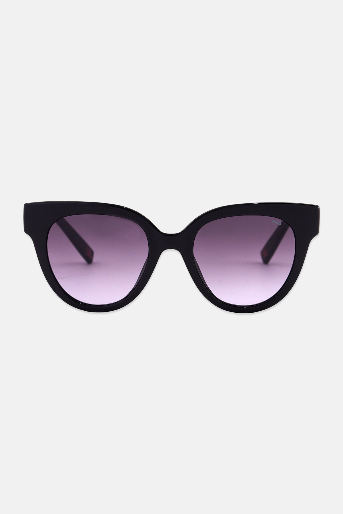 Fila-Women SFI119 Round Sunglasses, Black 1