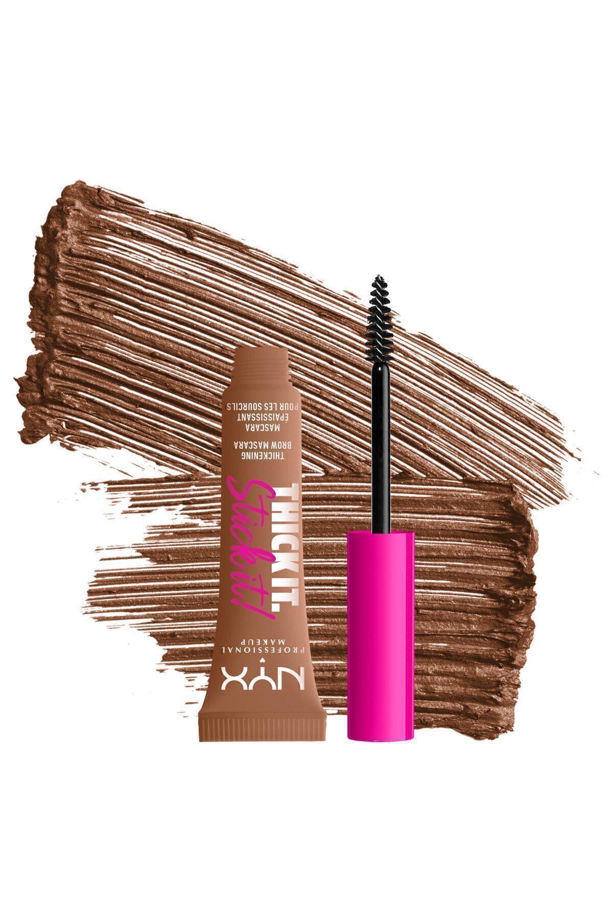 NYX Professional Makeup-Slim, Slim! - Auburn Brow Mascara 6