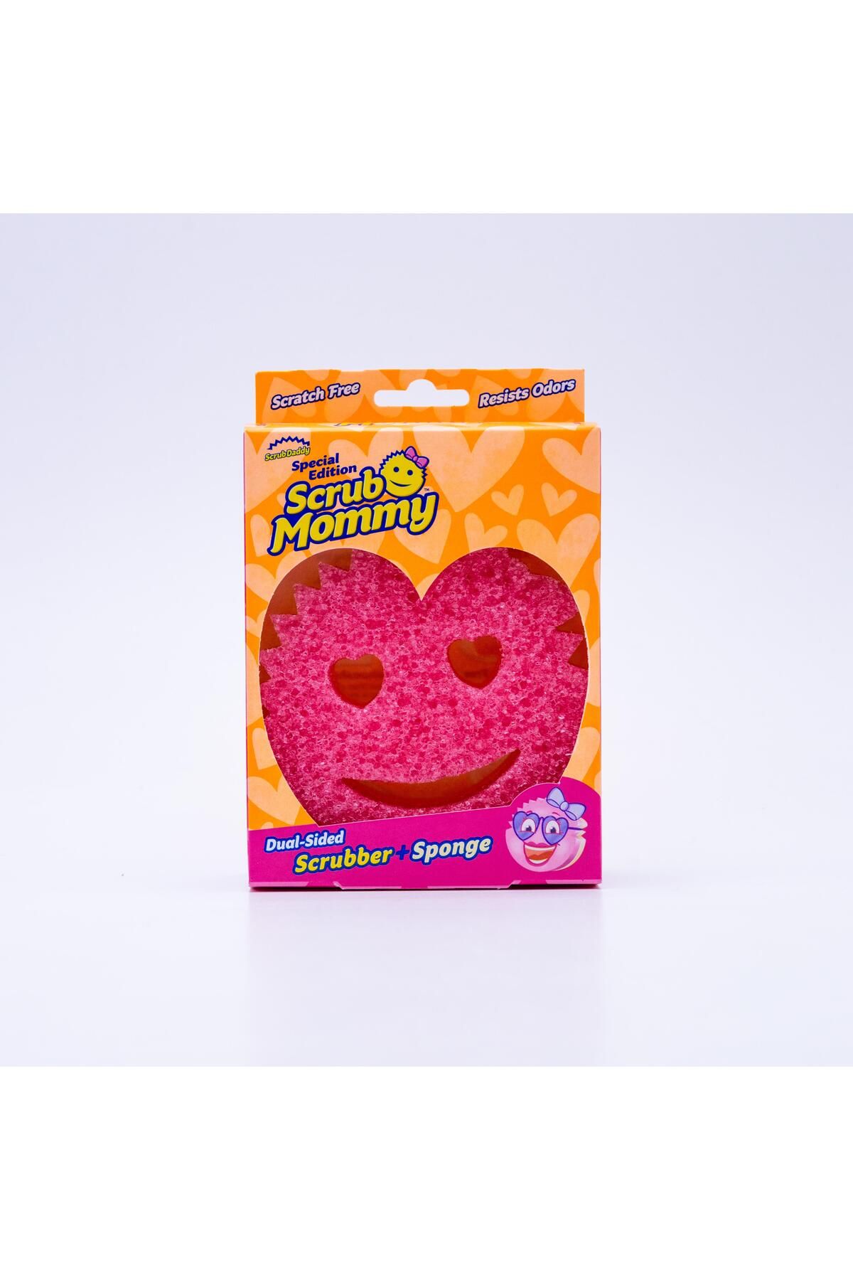 Scrub Daddy Scrub Mommy Kalp Şekilli Bulaşık Süngeri (Sınırlı Sayıda - Özel Seri)