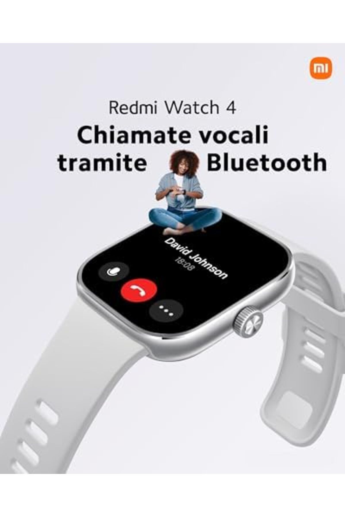 STOREMAX httphop Görüşme Özellikli Garantili) Sesli (Xiaomi Türkiye Saat Siyah 4 Akıllı Redmi Watch Y