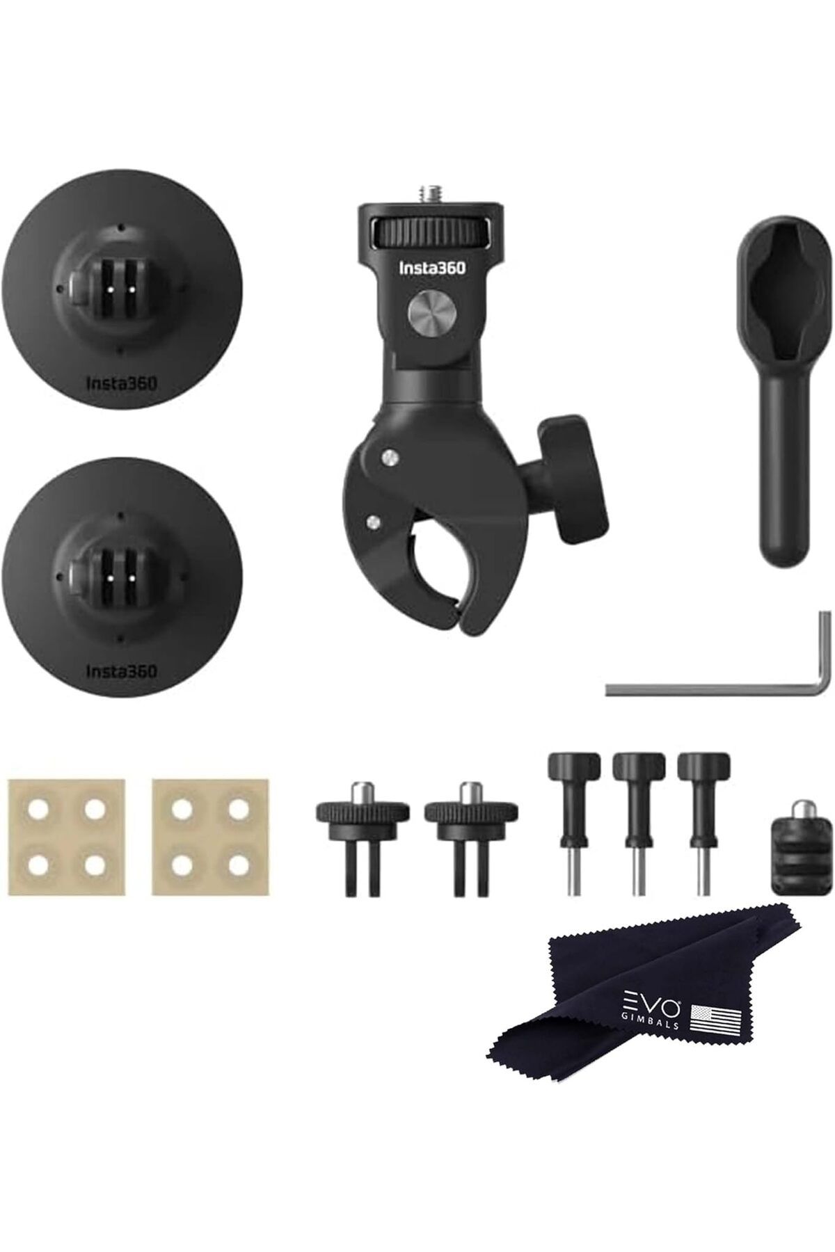 STOREMAX nslm Motosiklet Paketi Yeni Sürüm - Komple Montaj Kiti X4/X3/X2/X 360 Kameralar | ACE/ACE PRO/GO 3