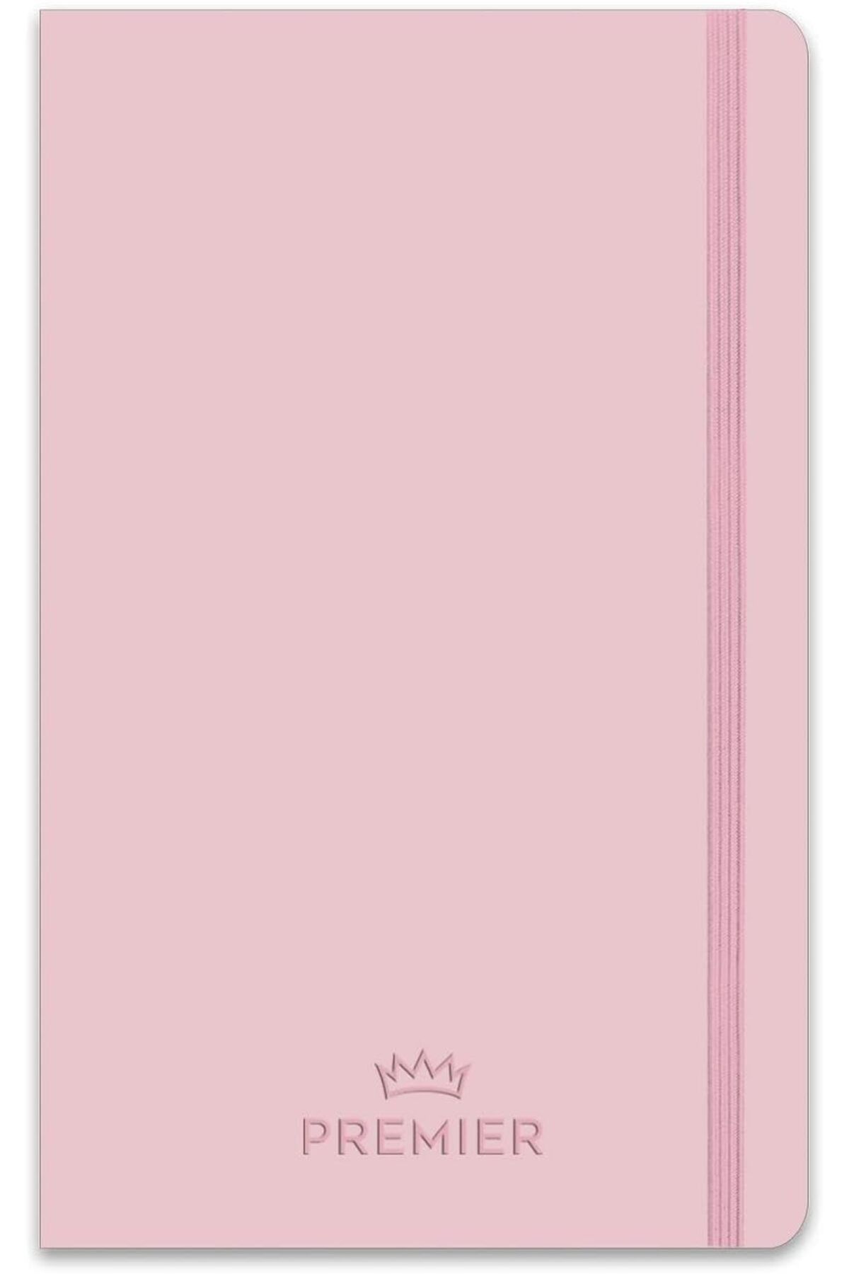 STOREMAX nffashopm Color 13x21 96 Yaprak Kareli Ciltli Premier Defter - Pembe storestarx 1051353
