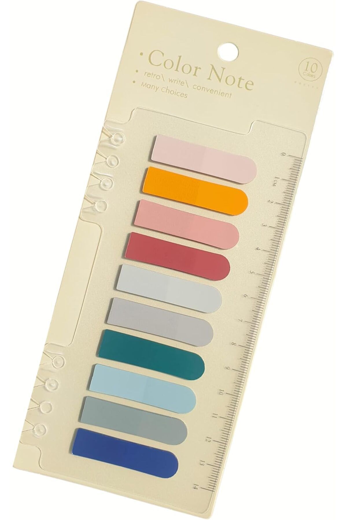 STOREMAX srhtDS Şeffaf Renkli Yapışkanlı Not Kağıdı Oval Etiket (Altın Çağ) Desing shop 266450