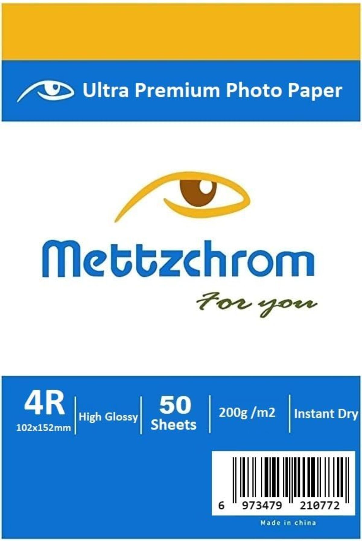 yenibagshop Fotoğraf Kağıdı Hp Epson Canon Uyumlu 50 Sayfa 10X15 Parlak Fotoğraf kağıdı