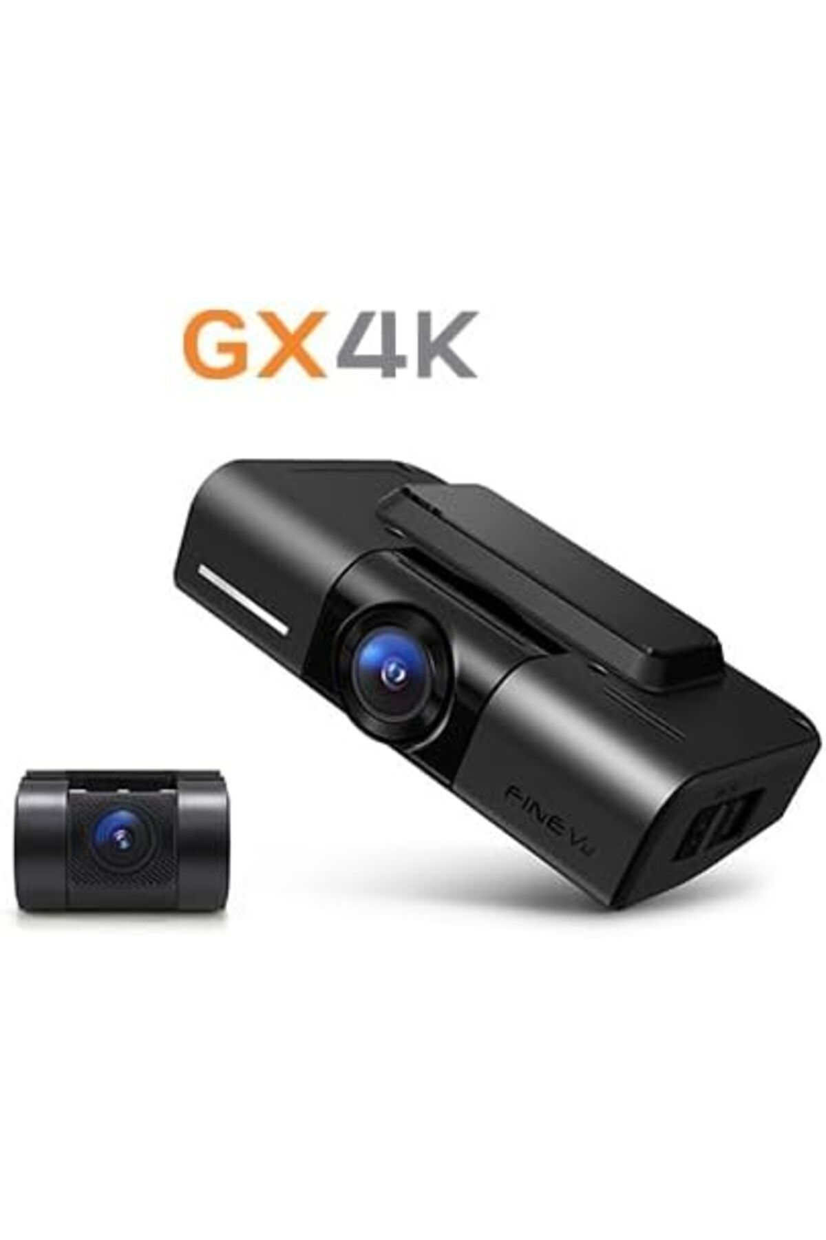 STOREMAX EMLshop Araç Kamerası 2 Kameralı Wi-Fi Türkçe 4K 2ch Ultra HD GX4K Yeni VDesing 986362