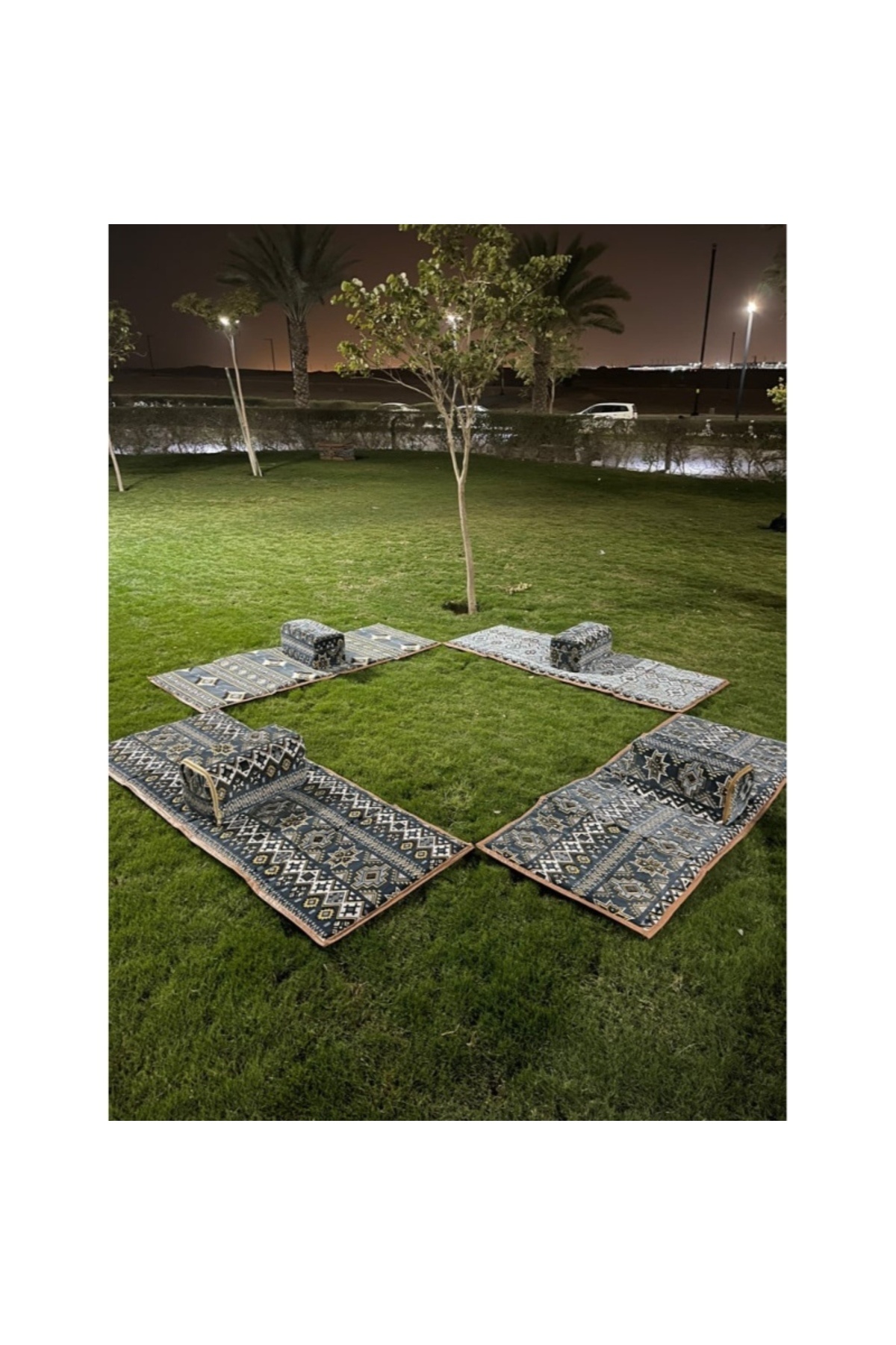 طقم مدات أرضية عربية – للرحلات والبر – 8 قطع