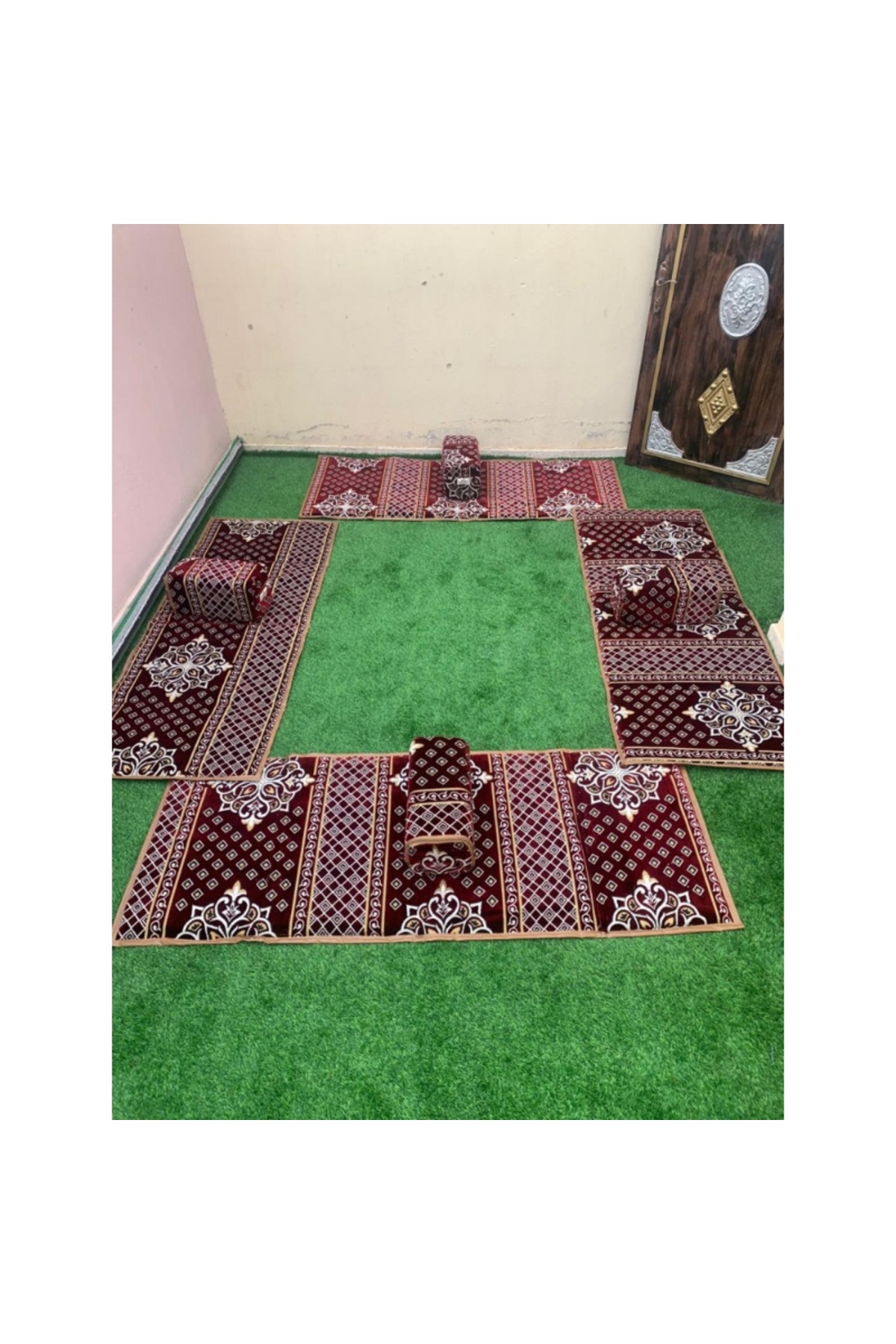 طقم جلسة بر ملكي – للرحلات الخارجية – تصميم فخم – 8 قطع