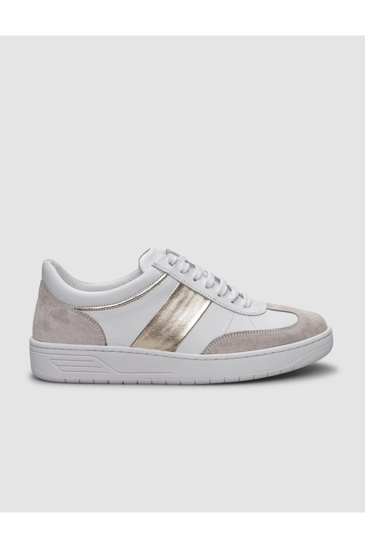 Cabani Pantofi Sport De Damă 100% Piele Naturală Bej Femeie - 37