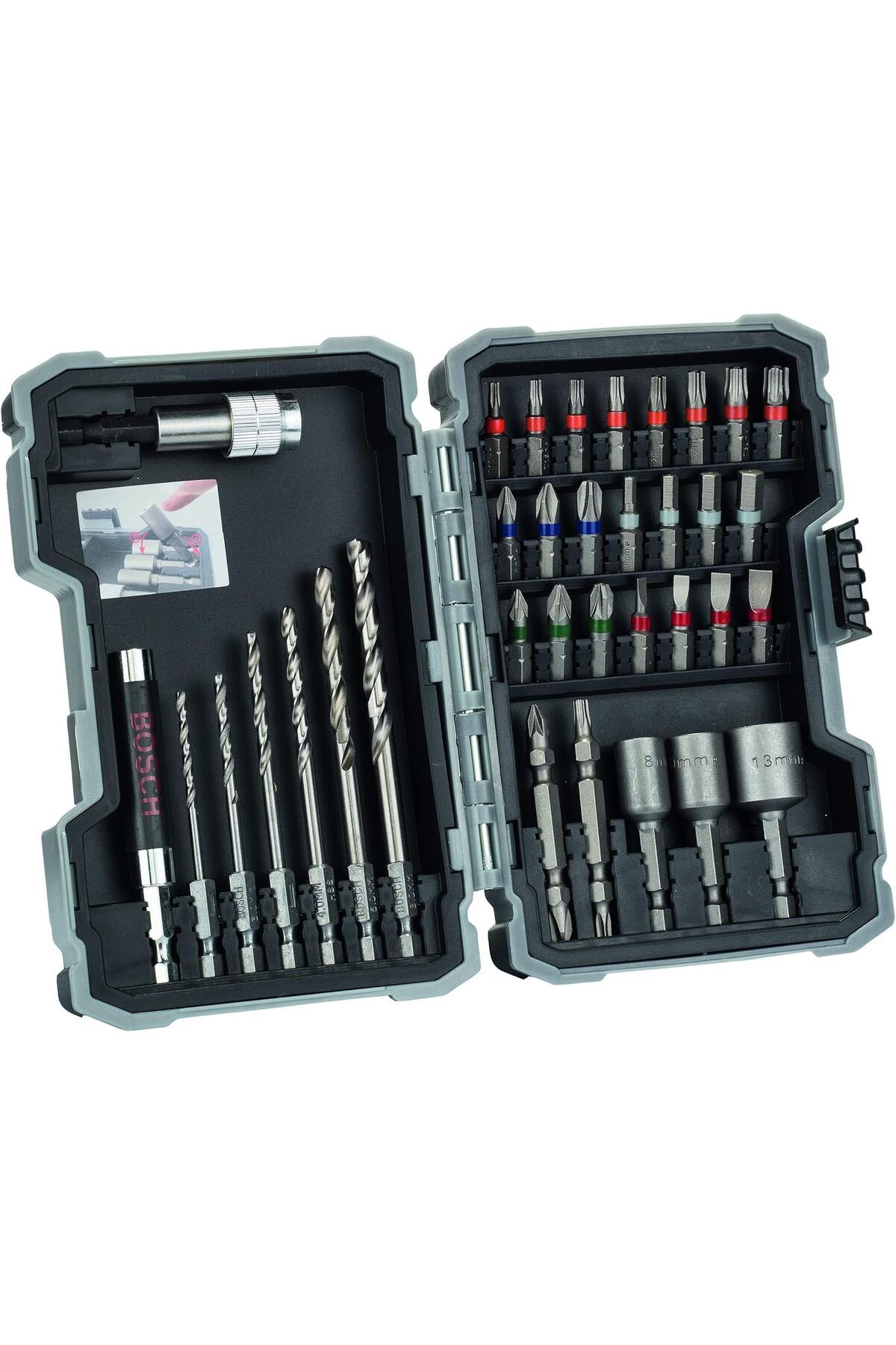 STOREMAX shopmst Professional Delme Ve Vidalama Seti, Gri, 35 Adet Life Buystore 1006387