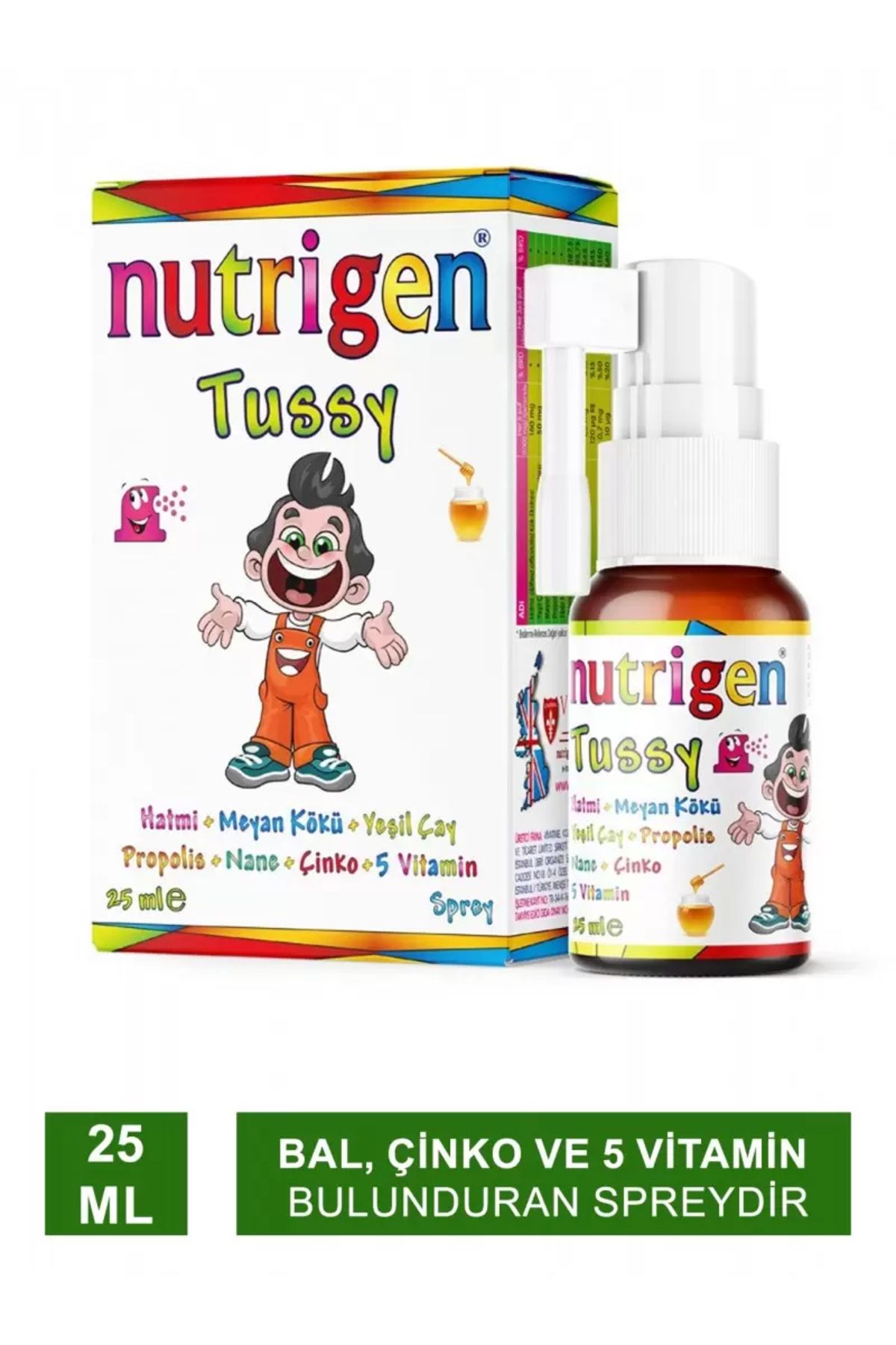 Nutrigen Tussy Sprey 25 ml