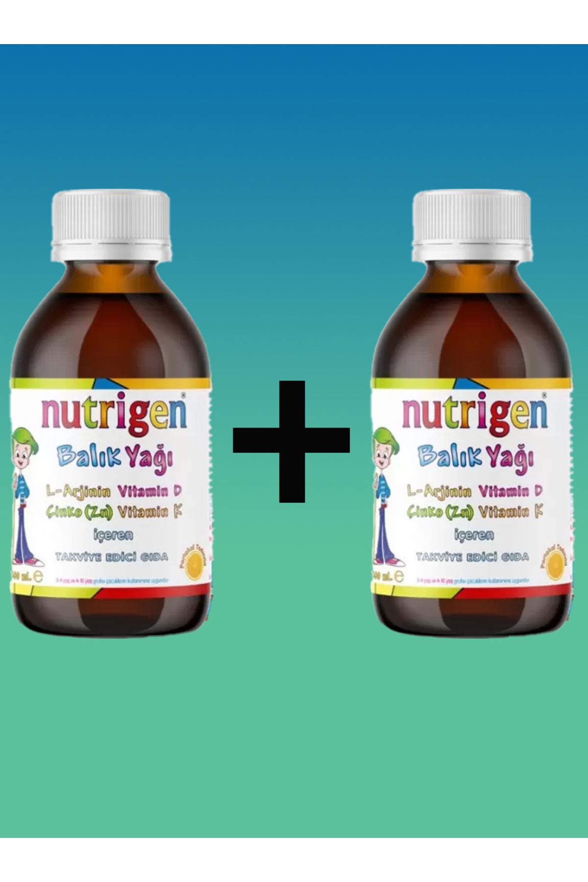 Nutrigen Balık Yağı 200 ml X2