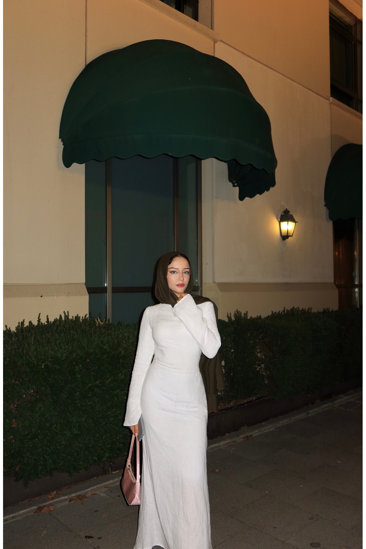 FASHION  Müslin Keten Elbise