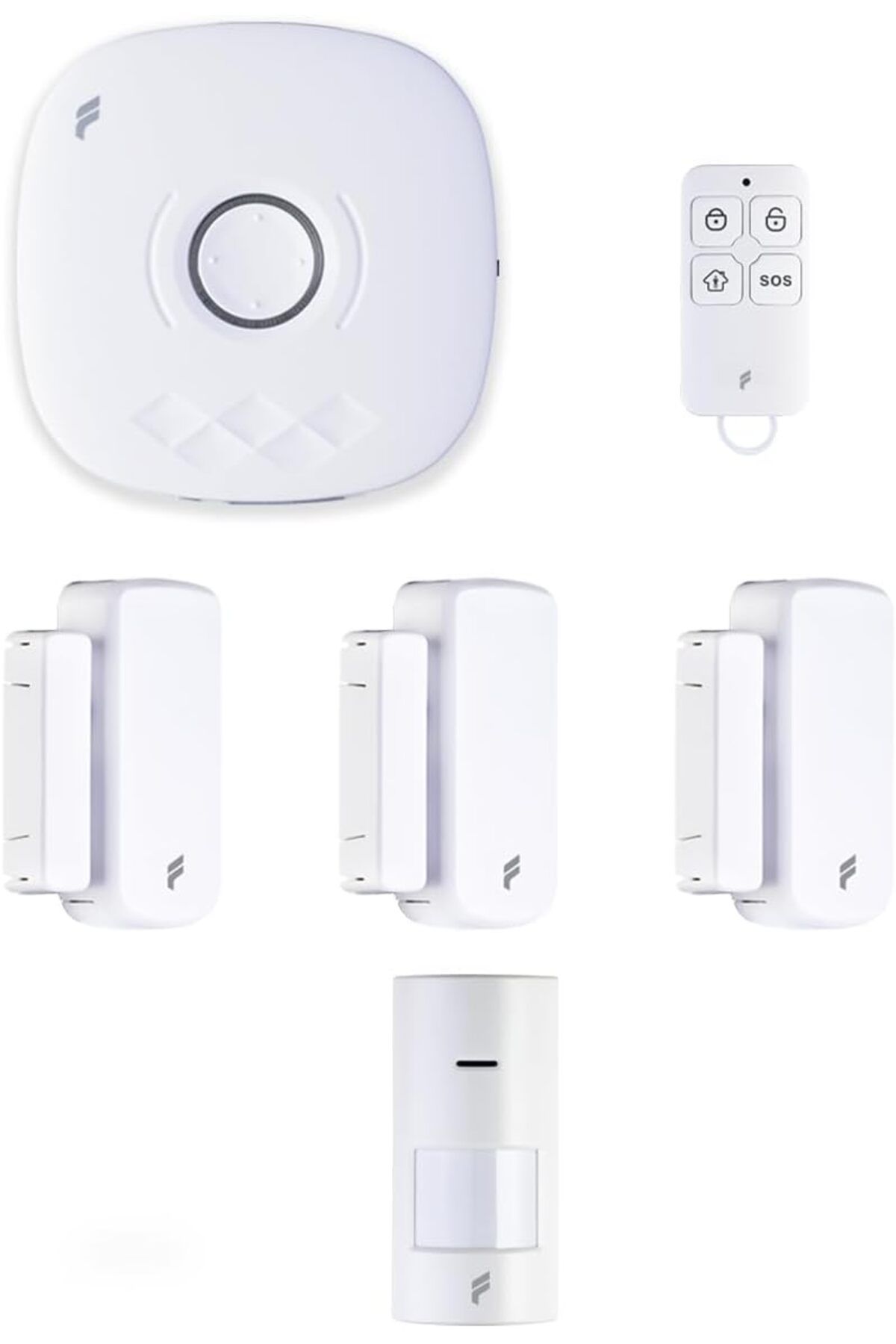STOREMAX lbstorex Akıllı Pratik Alarm Seti; Akıllı Alarm, 3x Akıllı Kapı Pencere ve 1x Akıllı Hareke
