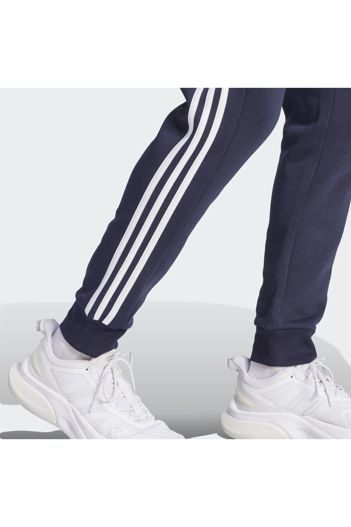 adidas-Pantaloni de sport Essentials Fleece 3-Stripes Tapered Cuff 8