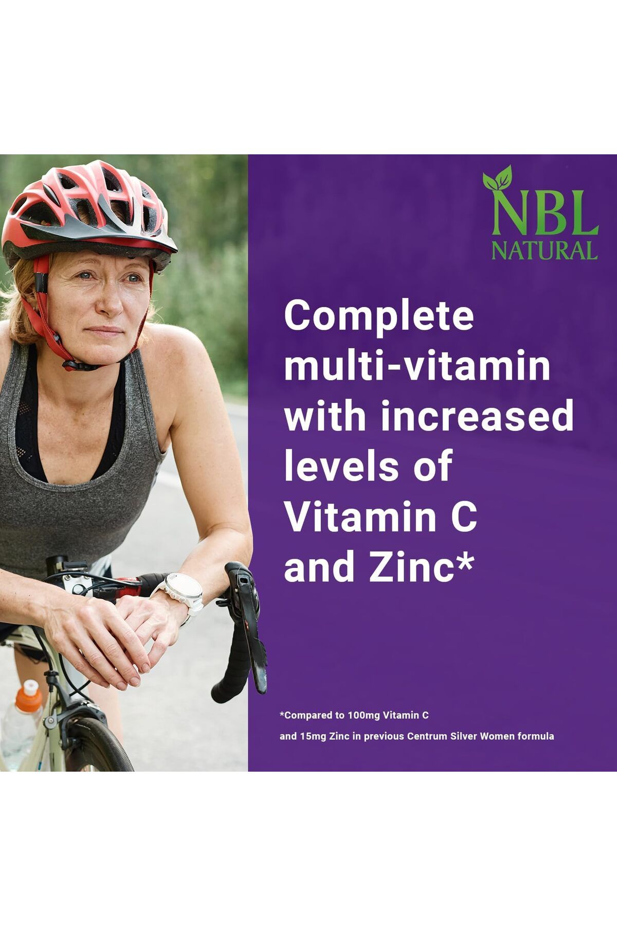 NBL Natural-Women Multivitamin for Women 50 Plus, Multivitamin Multimineral Supplement, 200 Tablets 7