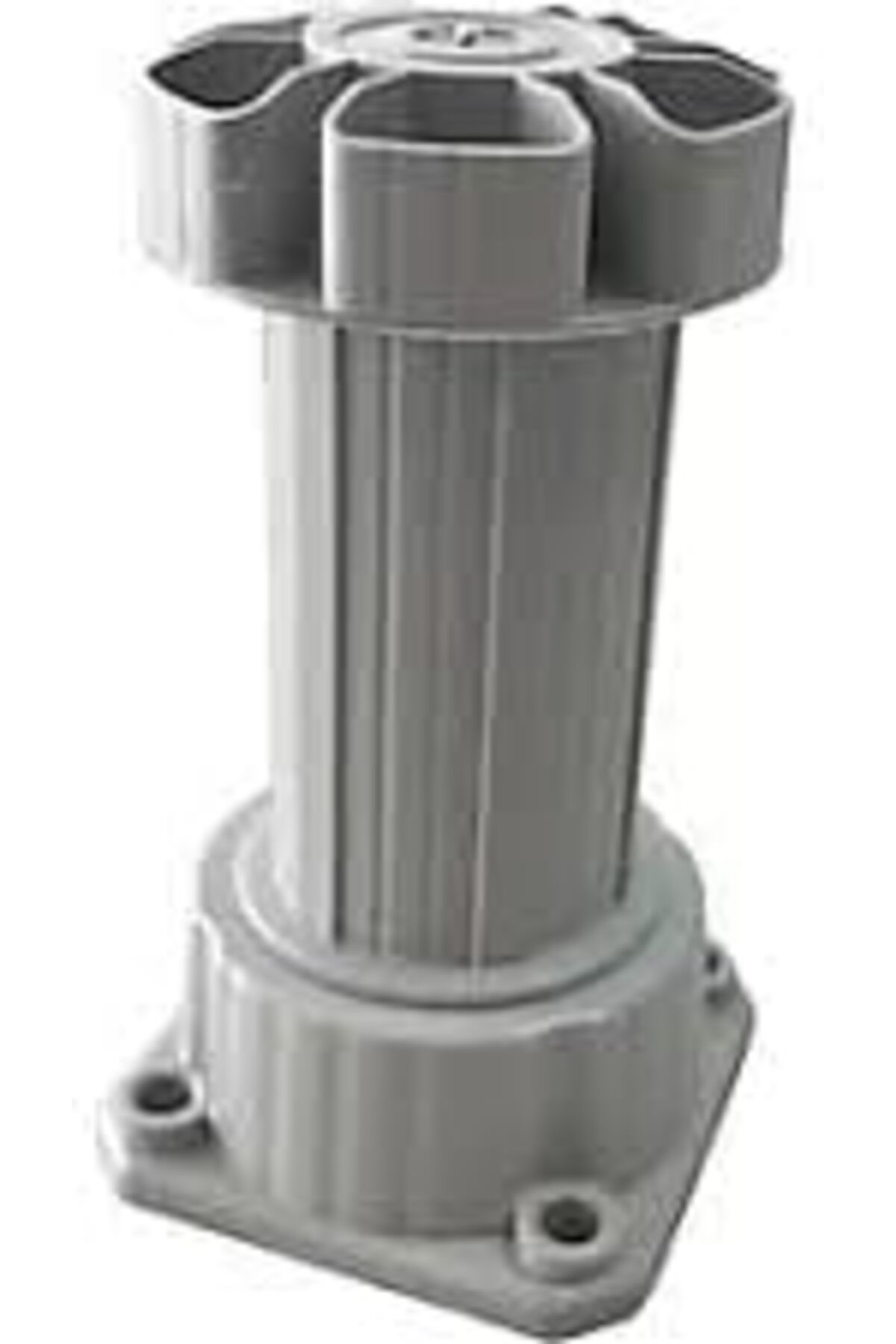 STOREMAX lbstorex Ayarlanabilir Dolap Mobilya Tezgah Puf Yükseltici Yükseltme Ayağı 10 Cm GRİ Ayak (2 AD