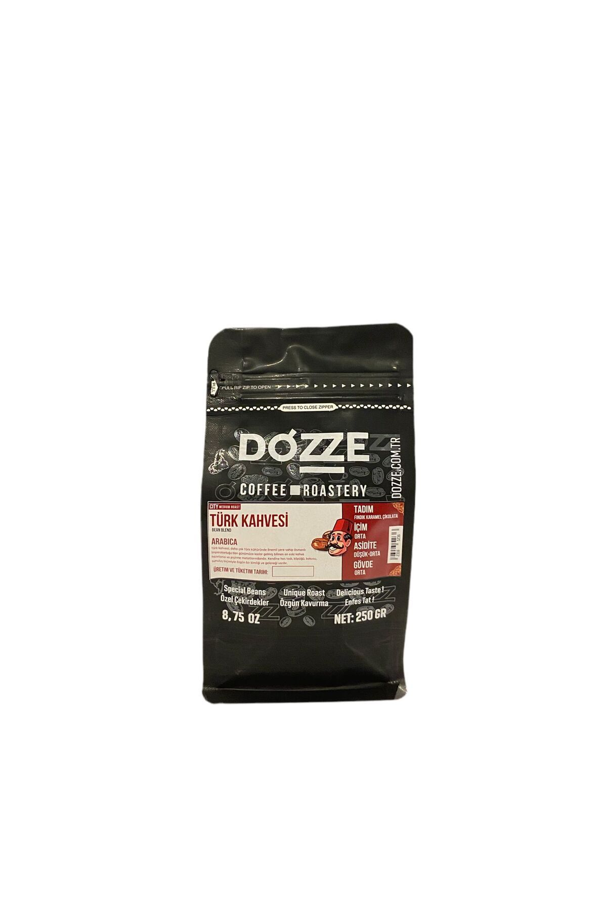 DOZZE COFFEE AND ROASTERY Türk kahvesi