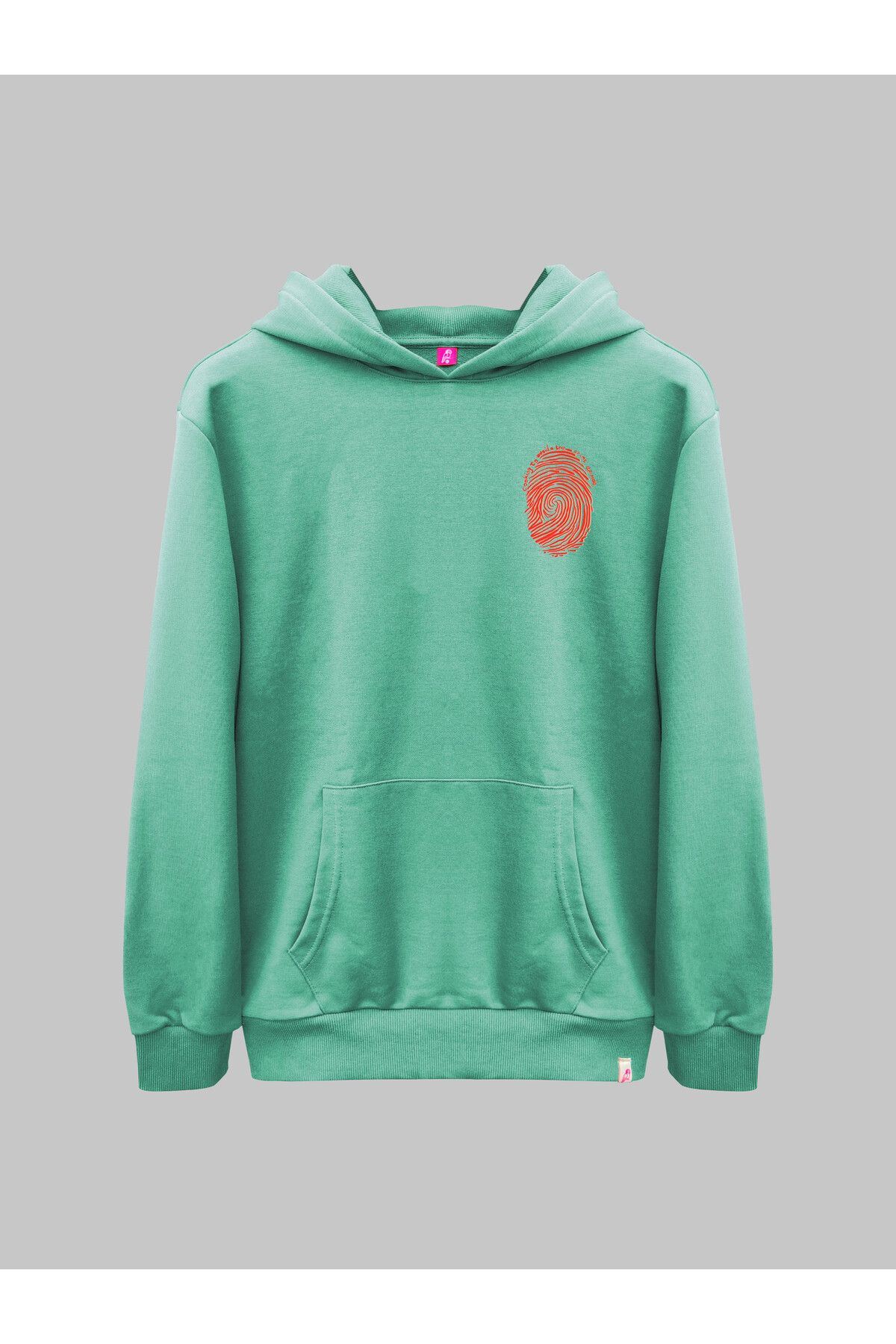 Geveze Lori Semiha Tekir, Suçlu Mutfaklar Adlı Hoodie Mint Yeşili unisex