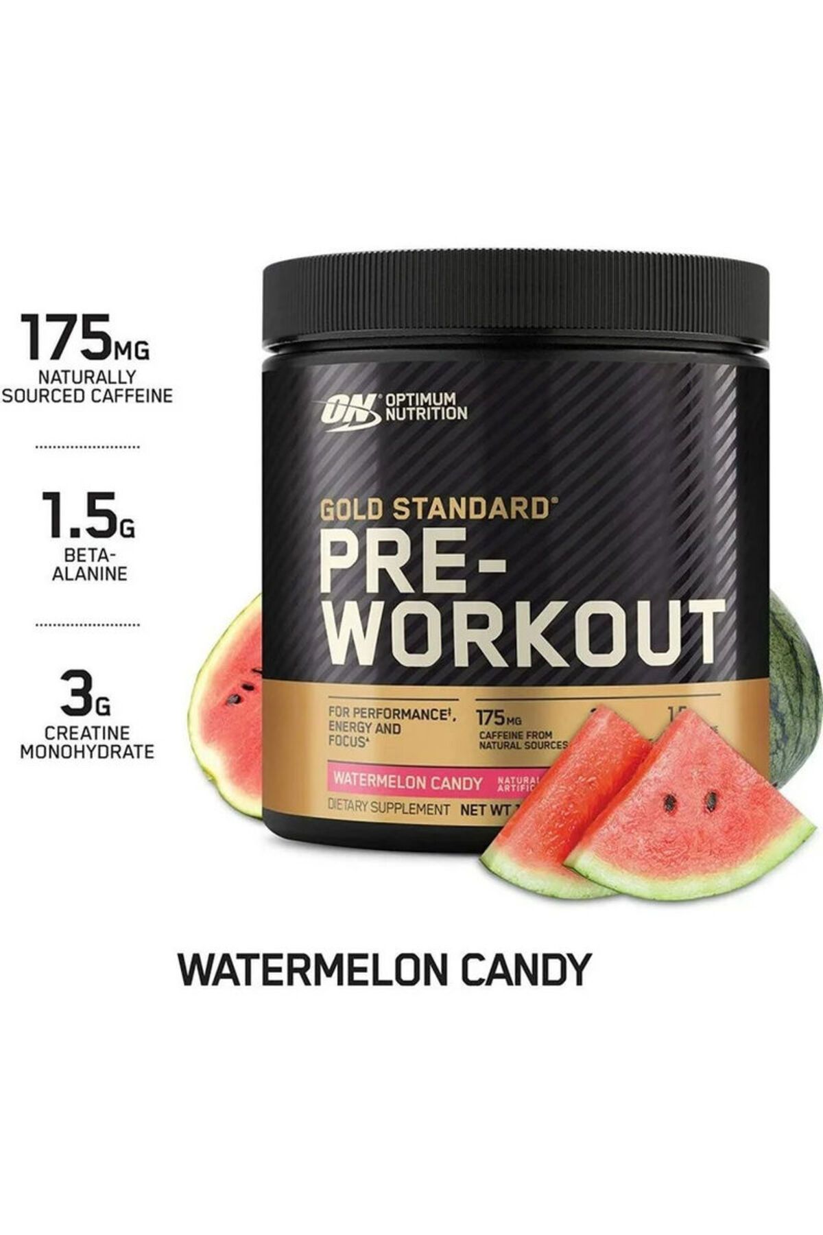 Optimum NUTRITION GOLD STANDARD PUMP ENERGY + FOCUS PREWORKOUT / 30 serv.