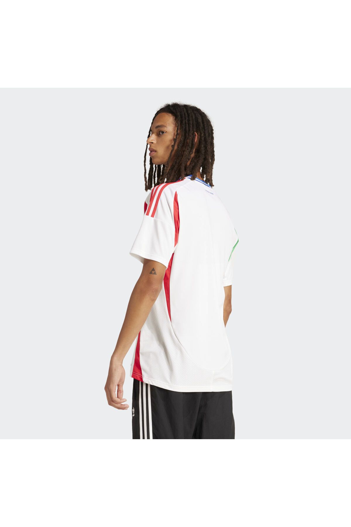 پیراهن ورزشی سفید مردانه جرسی جابجایی ایتالیا 24 اورجینال adidas