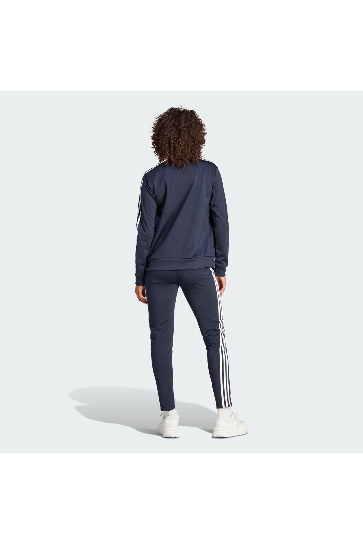 adidas-3-Striped Essentials Women's Tracksuit Set - IJ8782 4