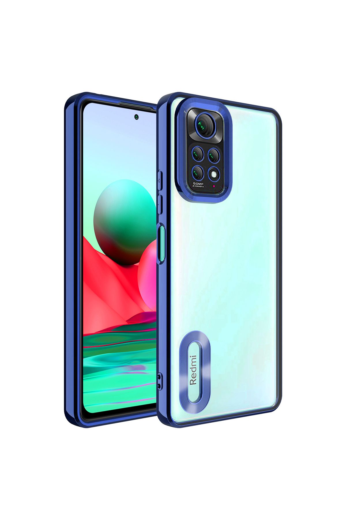 gaappy Oli Serisi Xiaomi Redmi Note 11S Global Lacivert Kapak