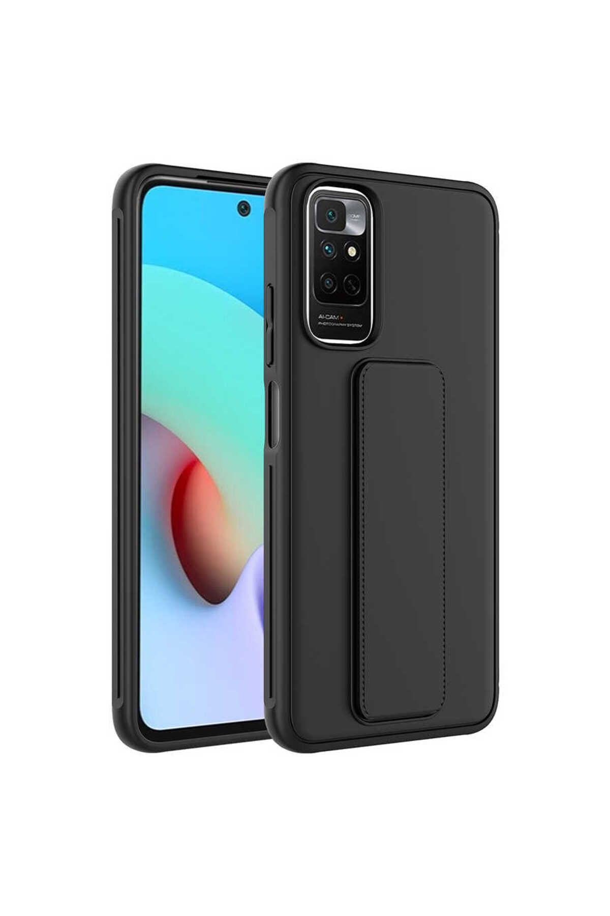 gaappy Pstand Serisi Xiaomi Redmi Note 11 Pro 5G Siyah Kapak