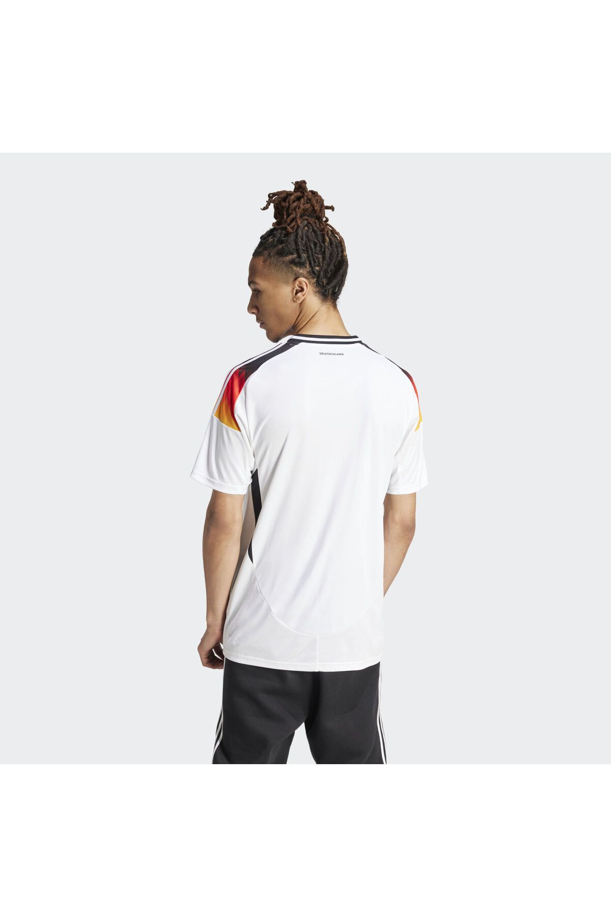 پیراهن ورزشی سفید مردانه آلمان 24 جرسی میدانی خانگی adidas