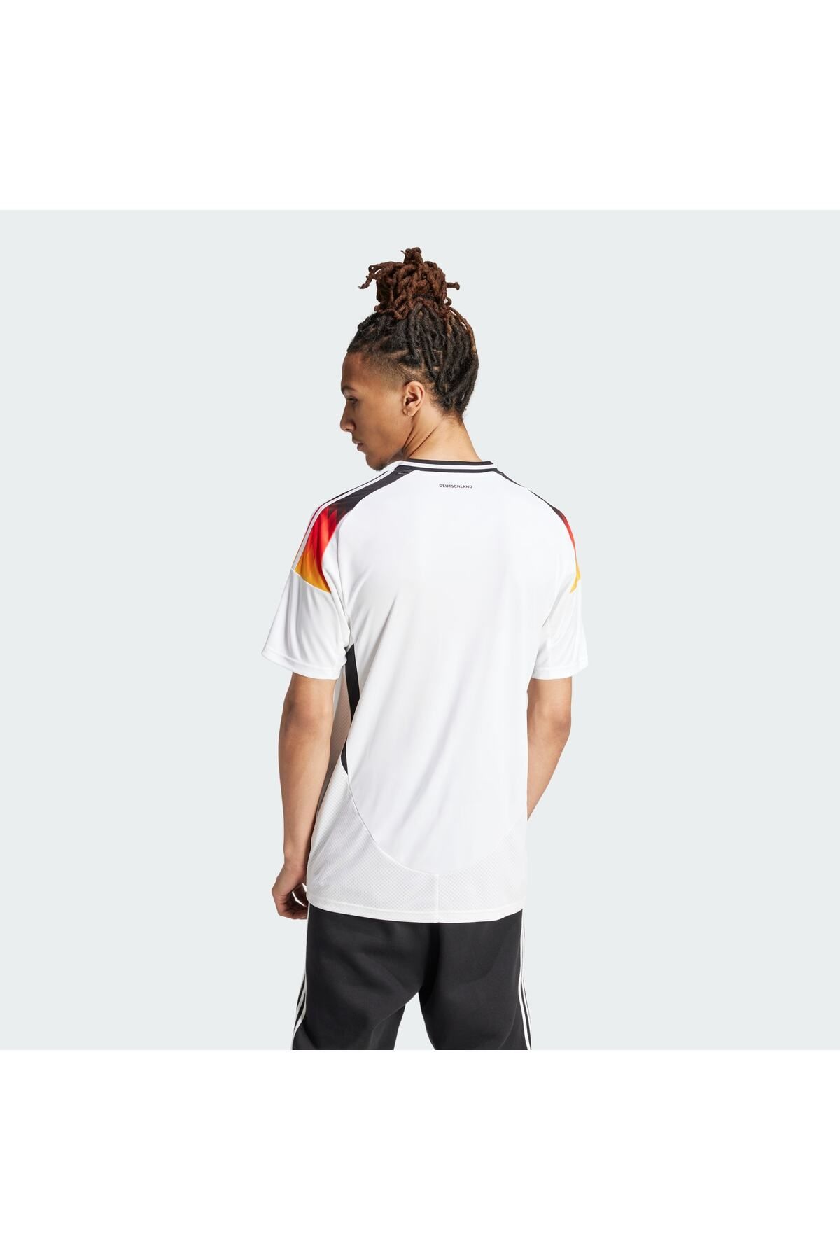 پیراهن ورزشی سفید مردانه آلمان 24 جرسی میدانی خانگی adidas