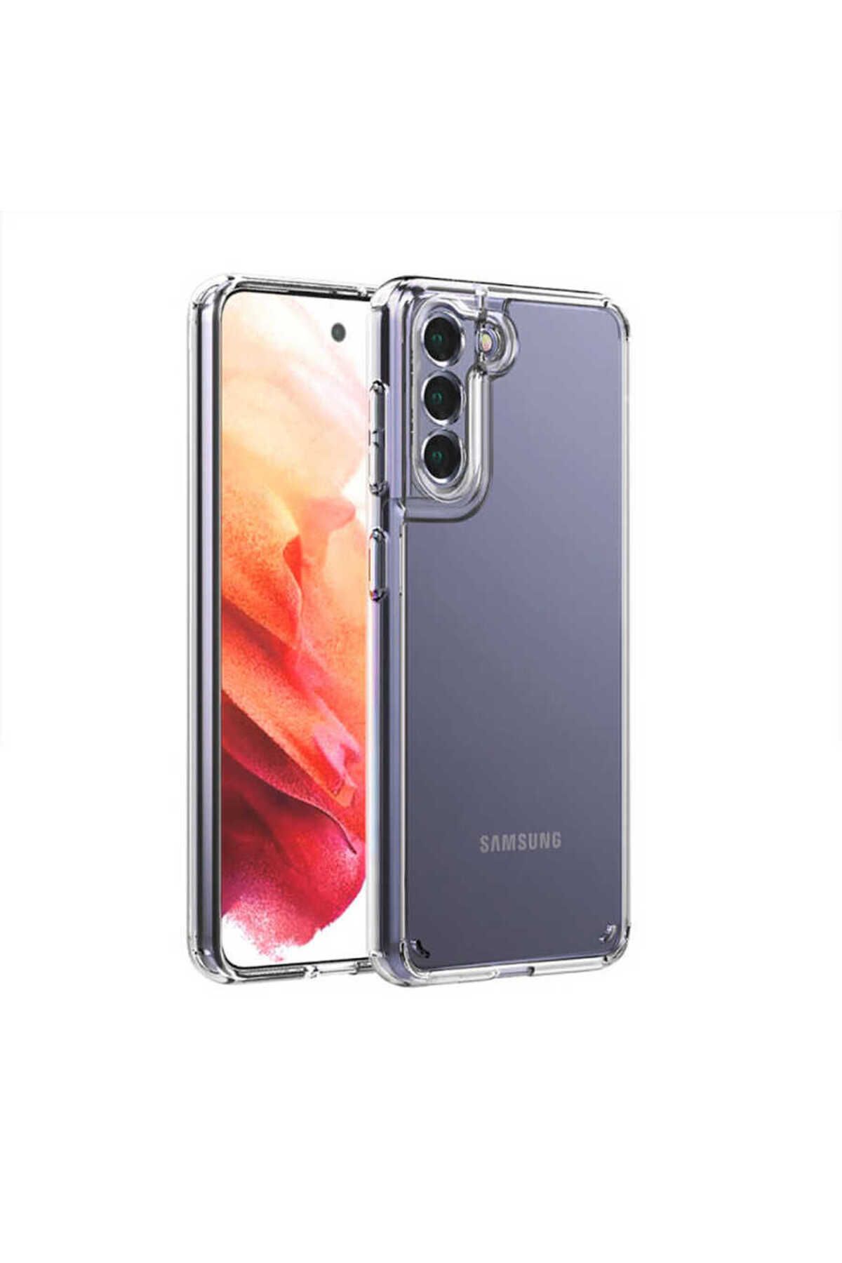 gaappy Boss Serisi Samsung Galaxy S21 Şeffaf Kapak