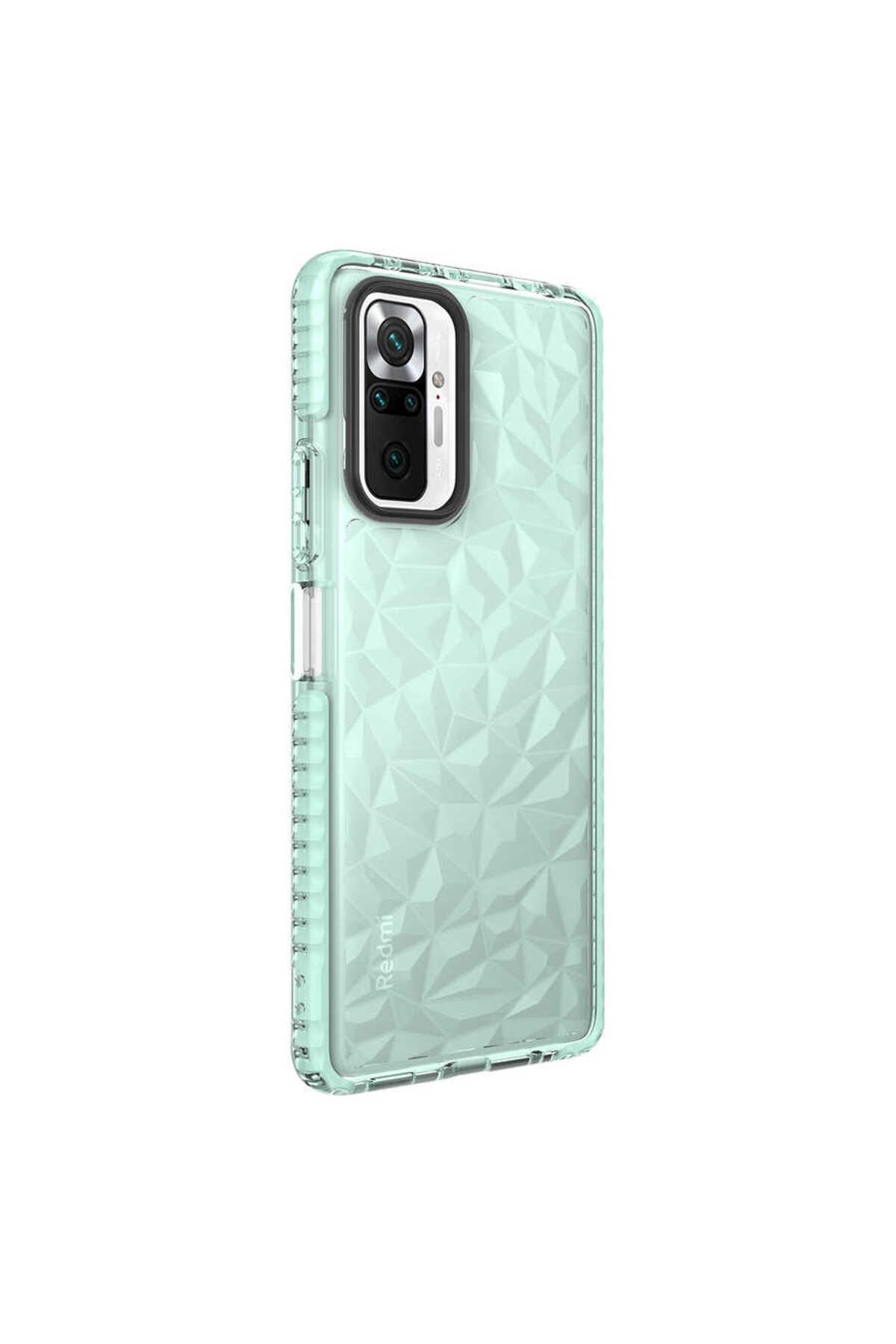 gaappy Iceberg Serisi Xiaomi Redmi Note 10 Pro Yeşil Kapak