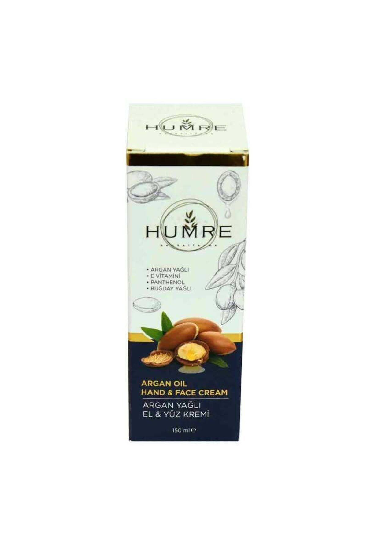 KTYRA52 Humre Argan Yağlı E Vitaminli El ve Yüz Kremi 150 ML