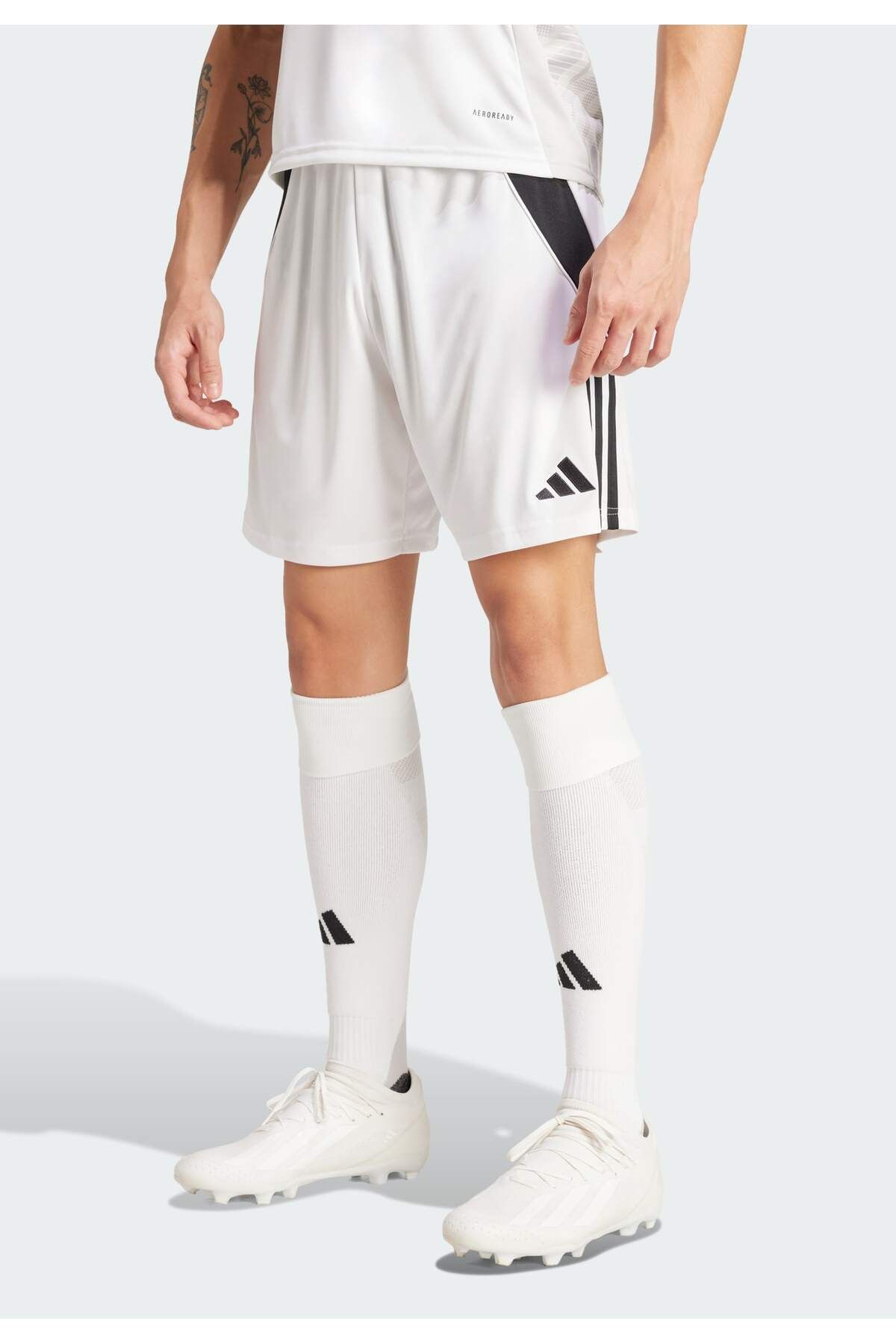 شورت ورزشی سفید مردانه تیرو 24 اورجینال adidas