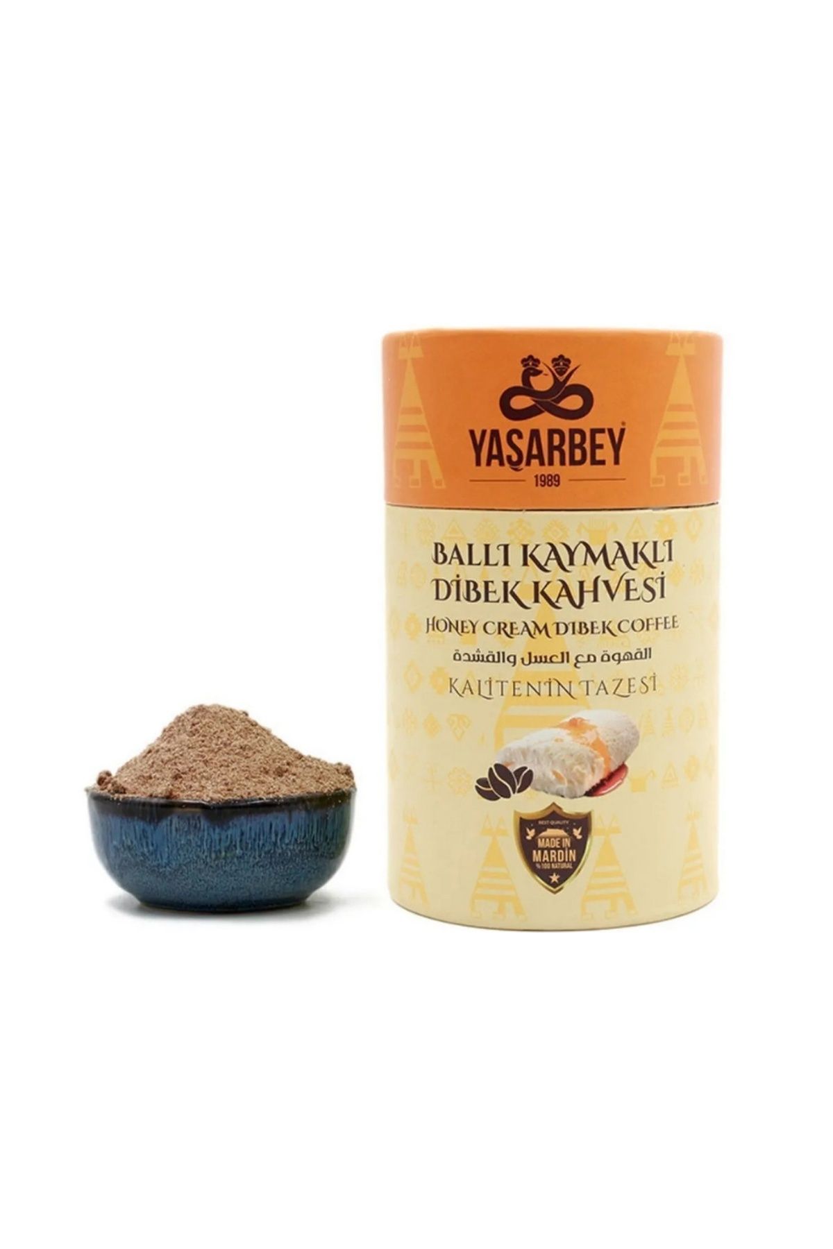 arminonline ÖZEL MARDİN BALLI KAYMAKLI DİBEK KAHVESİ 500 GR [AROMASIZ-PARÇACIKLI ÖĞÜTÜLMÜŞ]