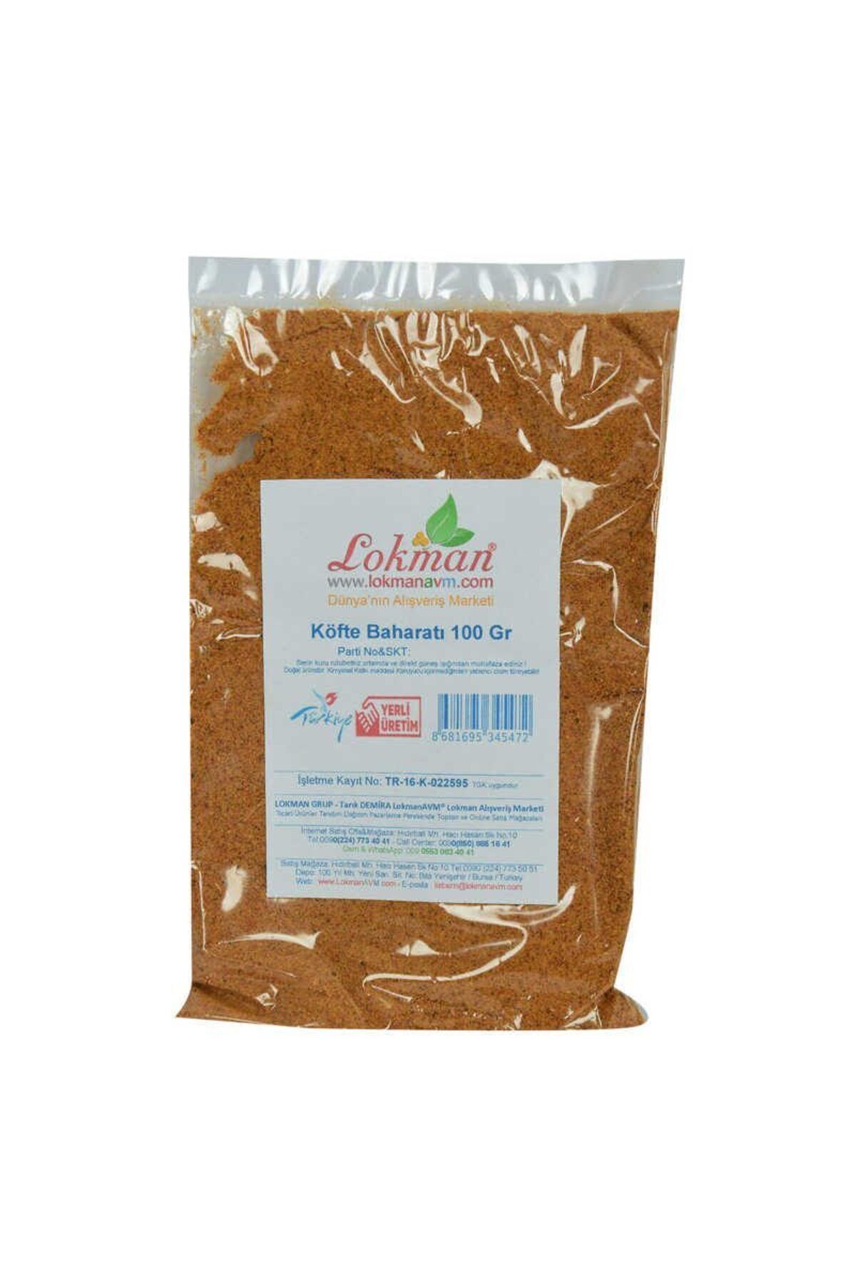 KTYRA52 Köfte Baharatı Saf Baharat Karışımı 100 Gr Paket