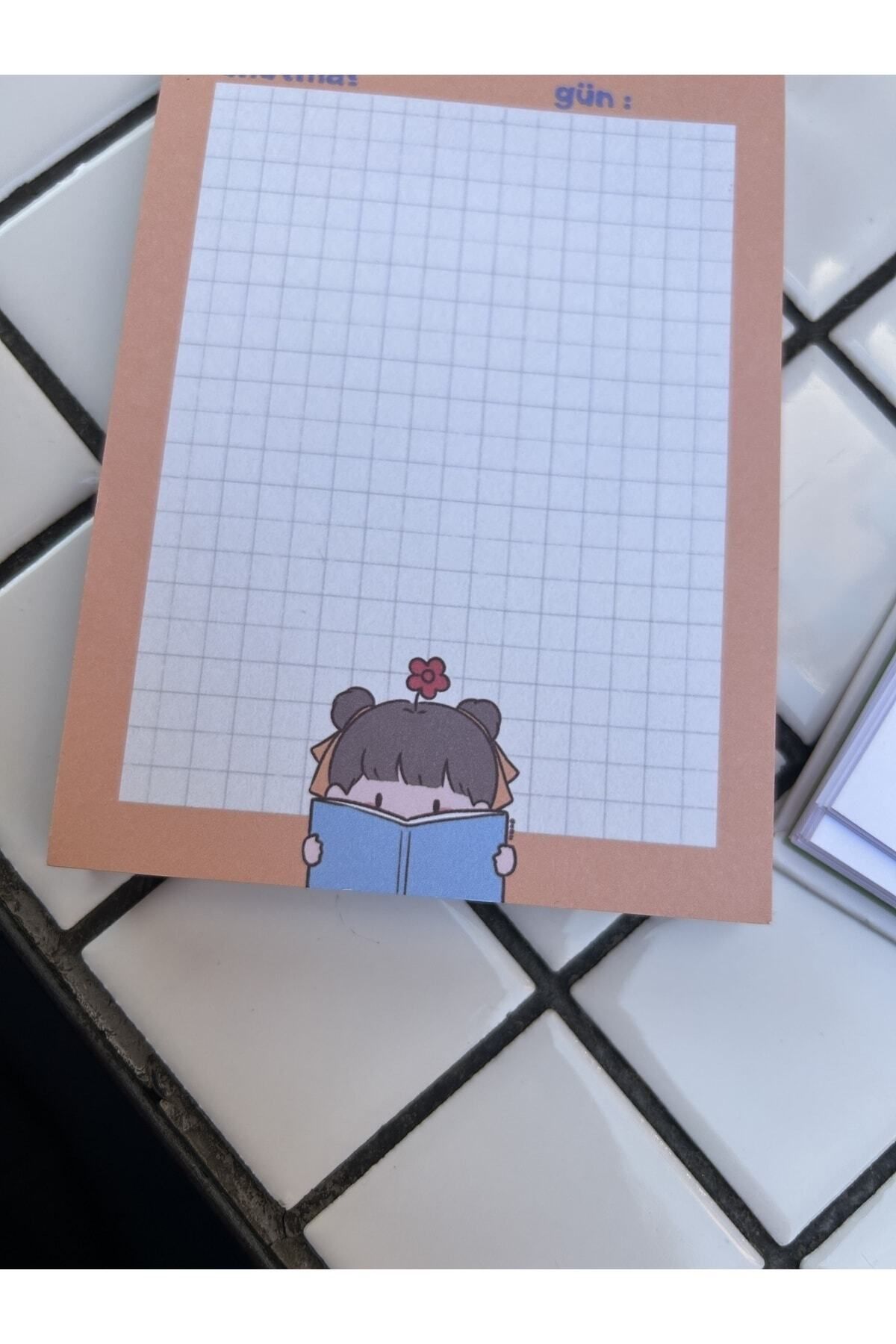 Sumicorn Design-Cute Kawaii Memo Pad, Notepad, To Do List, Memopad, Planner, A6 (10,5X14,8 CM), 100 Pieces 6