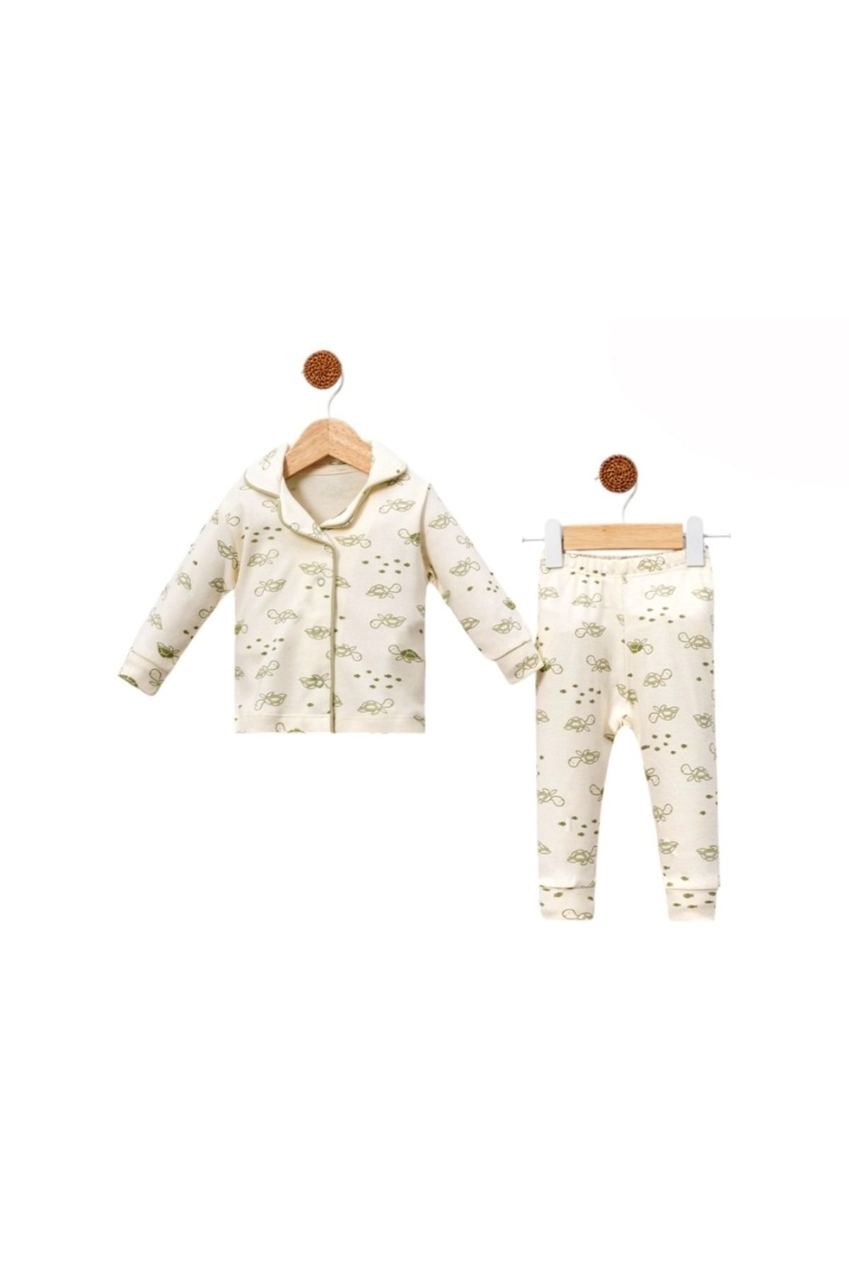 Babycan Bebek Pi̇jama Takimi %100 Cotton