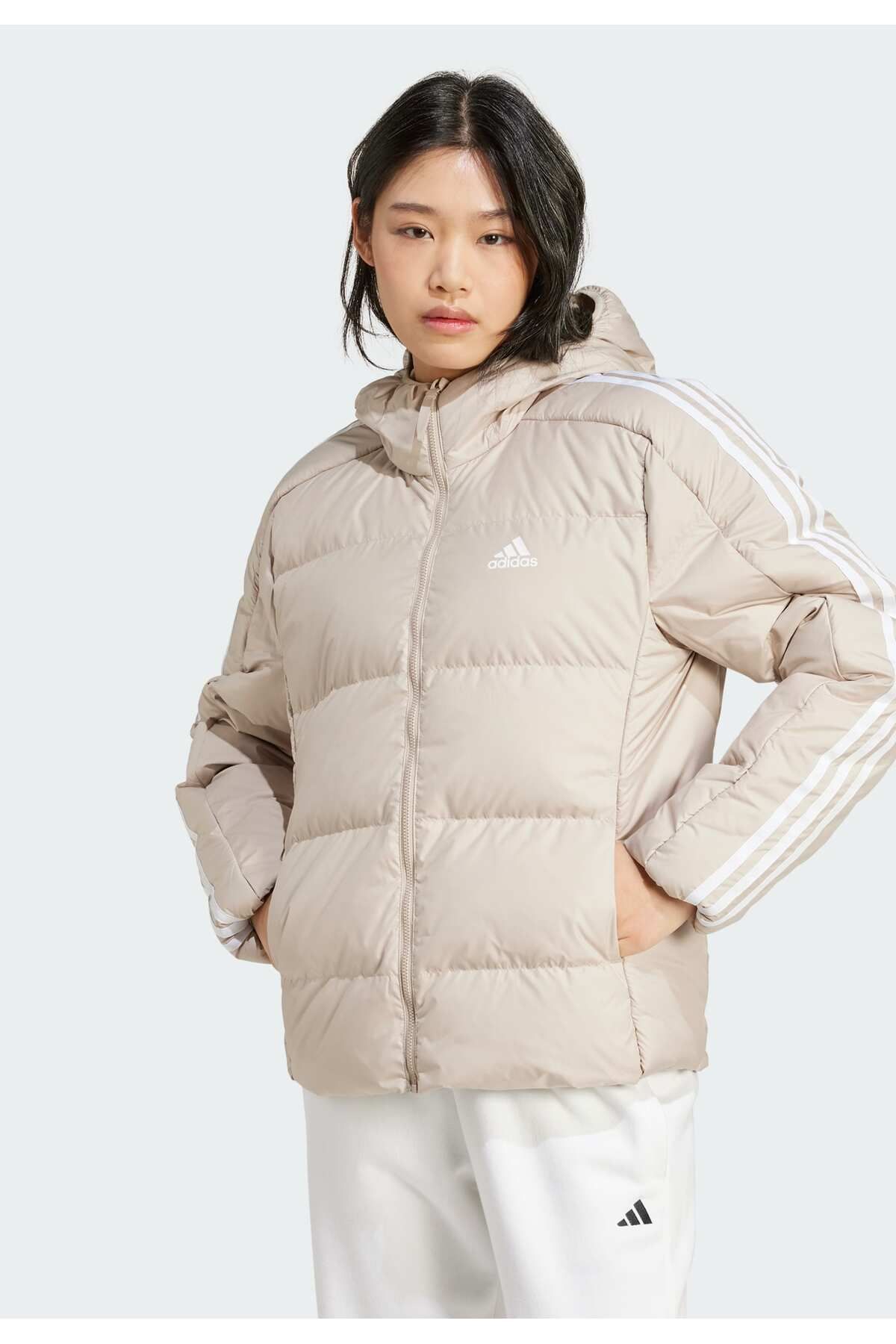 کاپشن یونیسکس adidas Essentials 3-stripes Mid Down  adidas